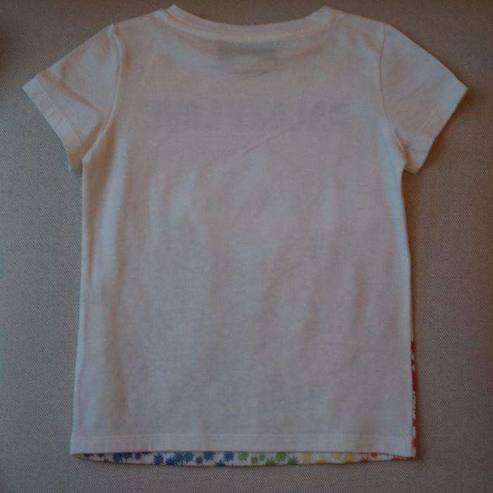 GUCCI GIRLS WHITE GALAXY LOVE T-SHIRT 4 YEARS - Image 3