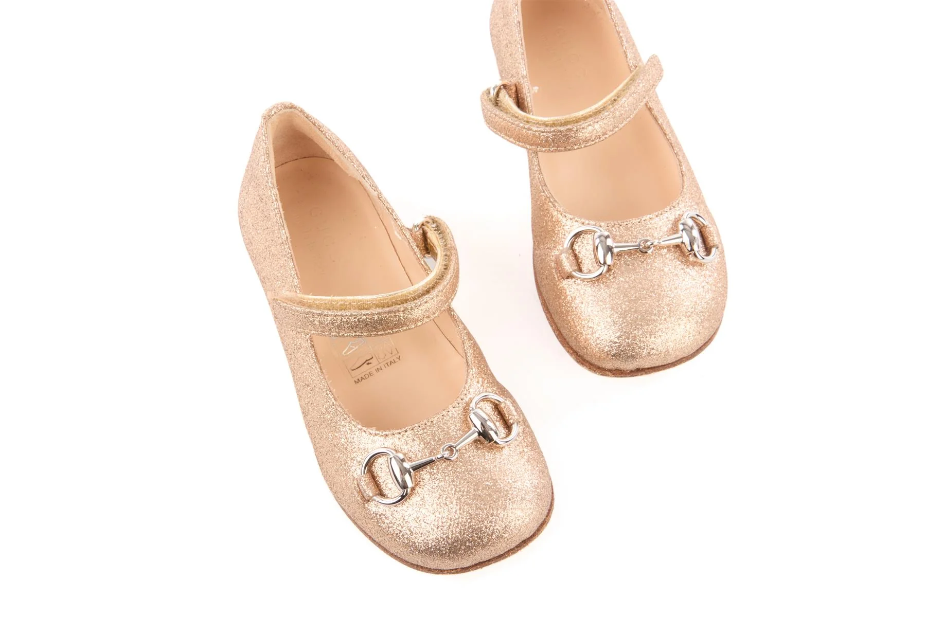 GUCCI GOLD KIDS GIRLS BALLET FLATS EU 23 UK 6 US 7 - Image 4