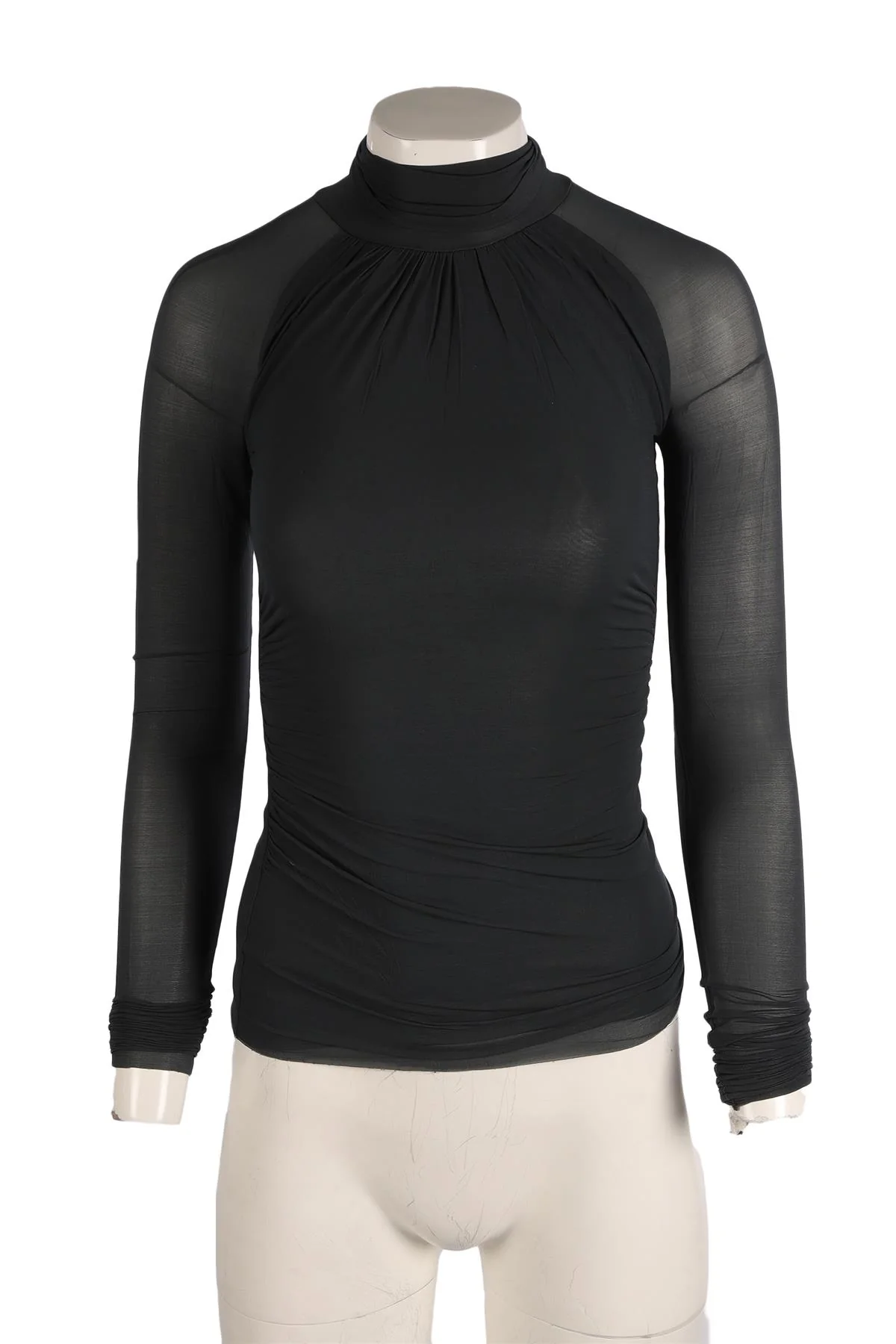 GUCCI GREEN VINTAGE JERSEY TOP SMALL - Image 2