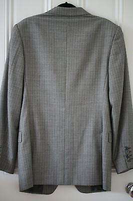GUCCI GREY FINE WOOL GABARDINE SUIT 48R - Image 3