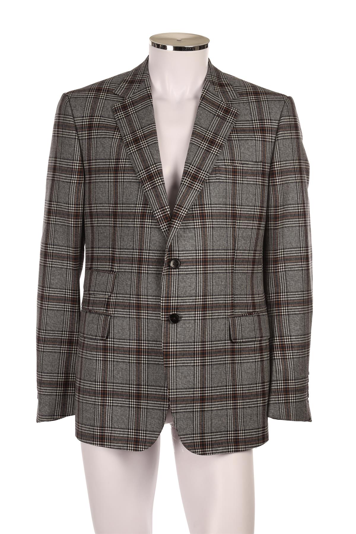 GUCCI GREY MEN'S WOOL BLAZER IT 52 UK/US CHEST 42 - Image 2