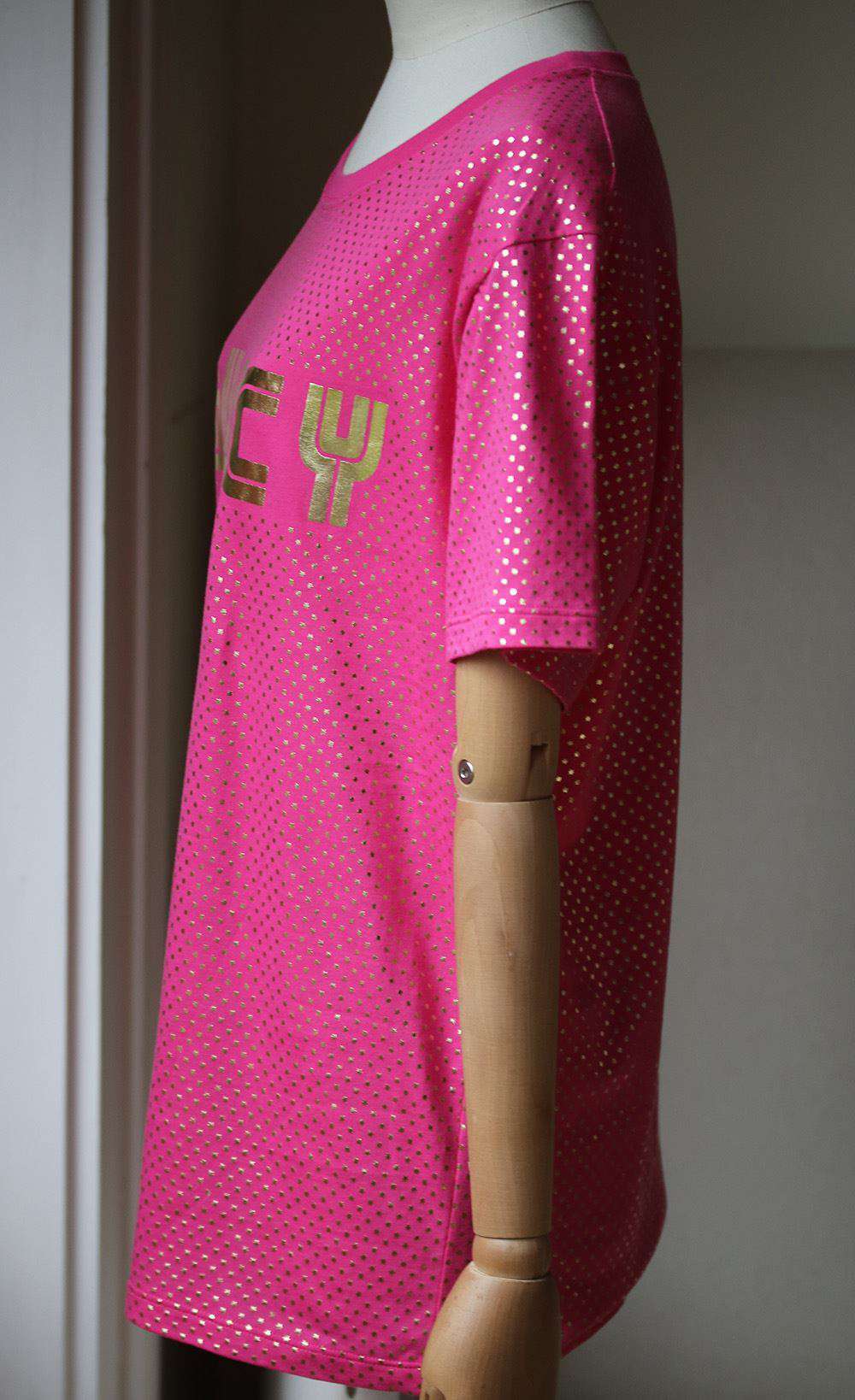 GUCCI GUCCY PRINT JERSEY T-SHIRT XSMALL - Image 4