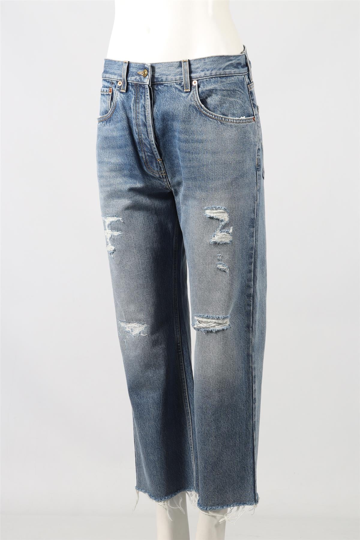 GUCCI HIGH RISE STRAIGHT LEG JEANS XLARGE - Image 3