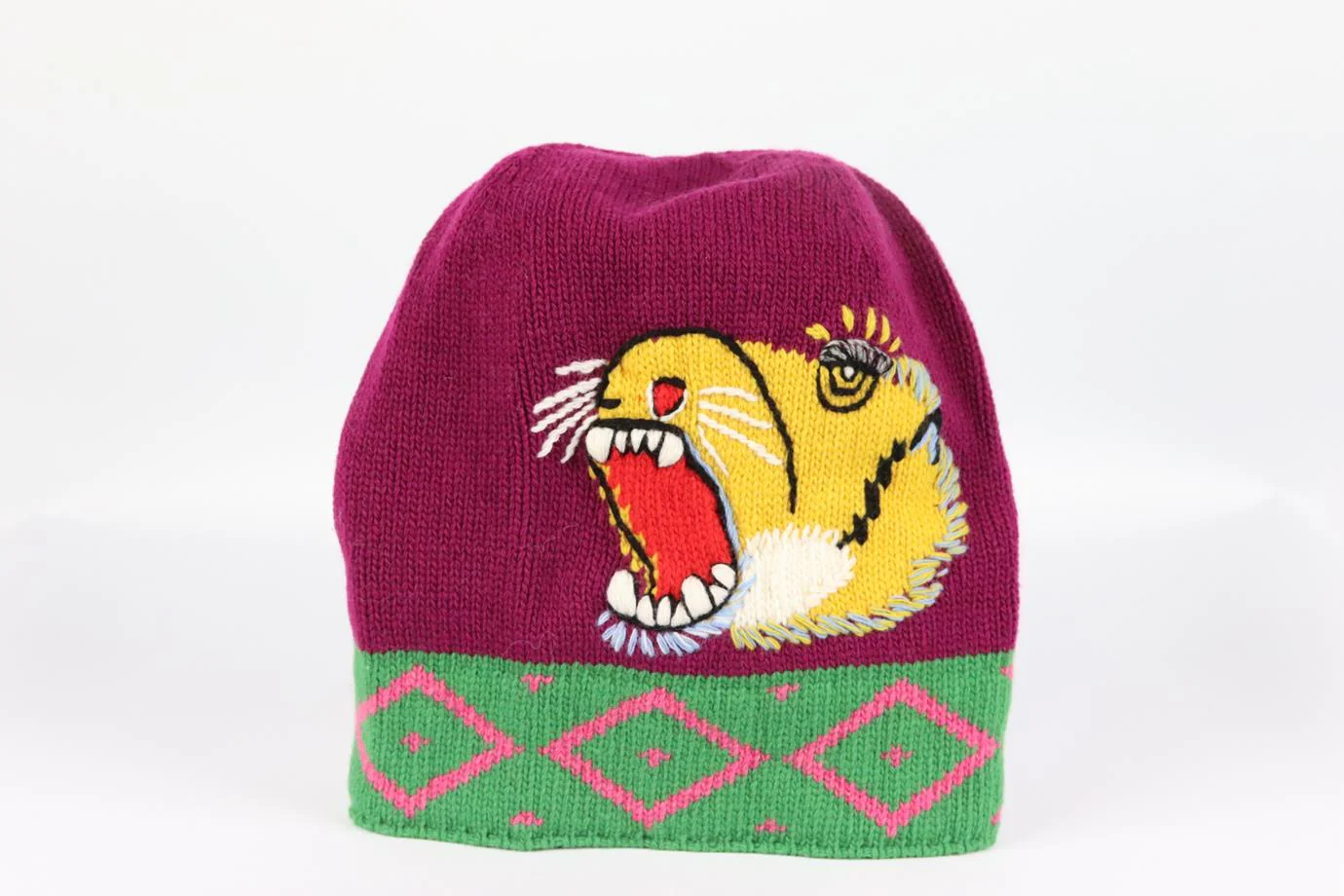 GUCCI INTARSIA WOOL BEANIE SMALL - Image 2