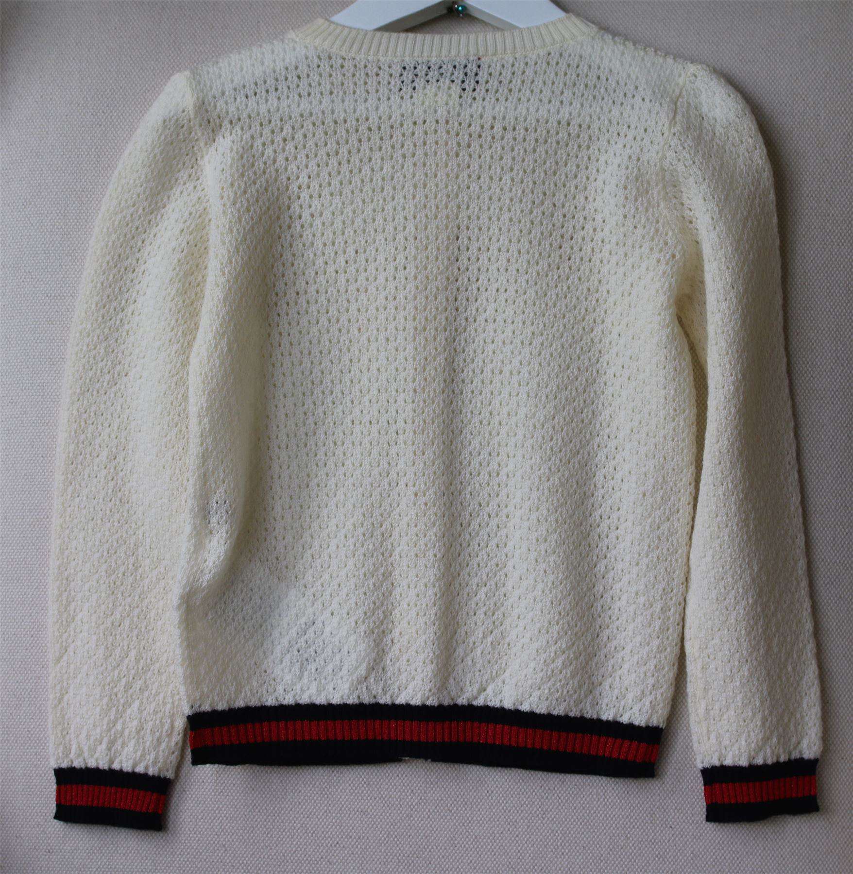GUCCI IVORY WOOL CARDIGAN 36 MONTHS - Image 2