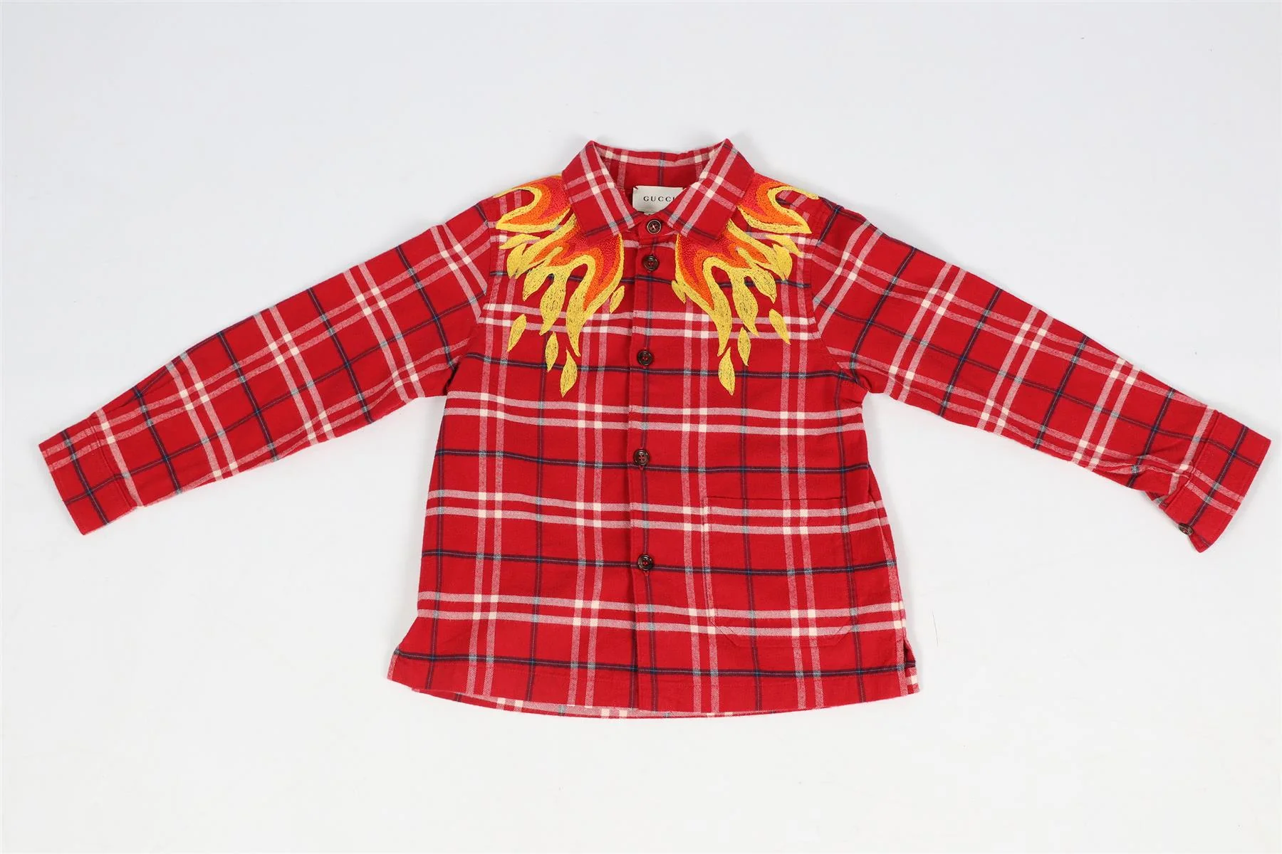 GUCCI KIDS BOYS COTTON SHIRT 4 YEARS - Image 2