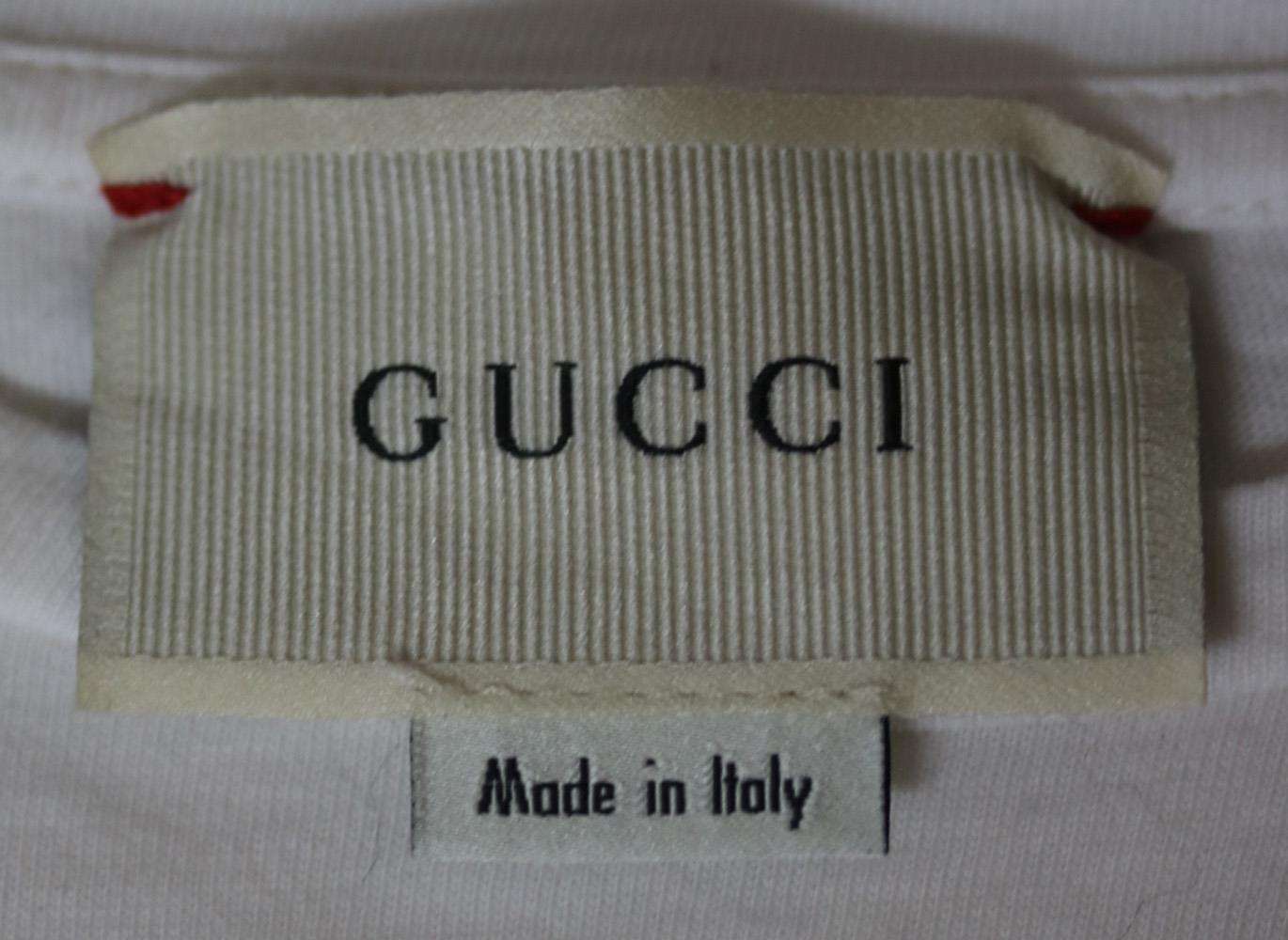 GUCCI KIDS GIRLS GALAXY LOVE COTTON T-SHIRT 5 YEARS - Image 4