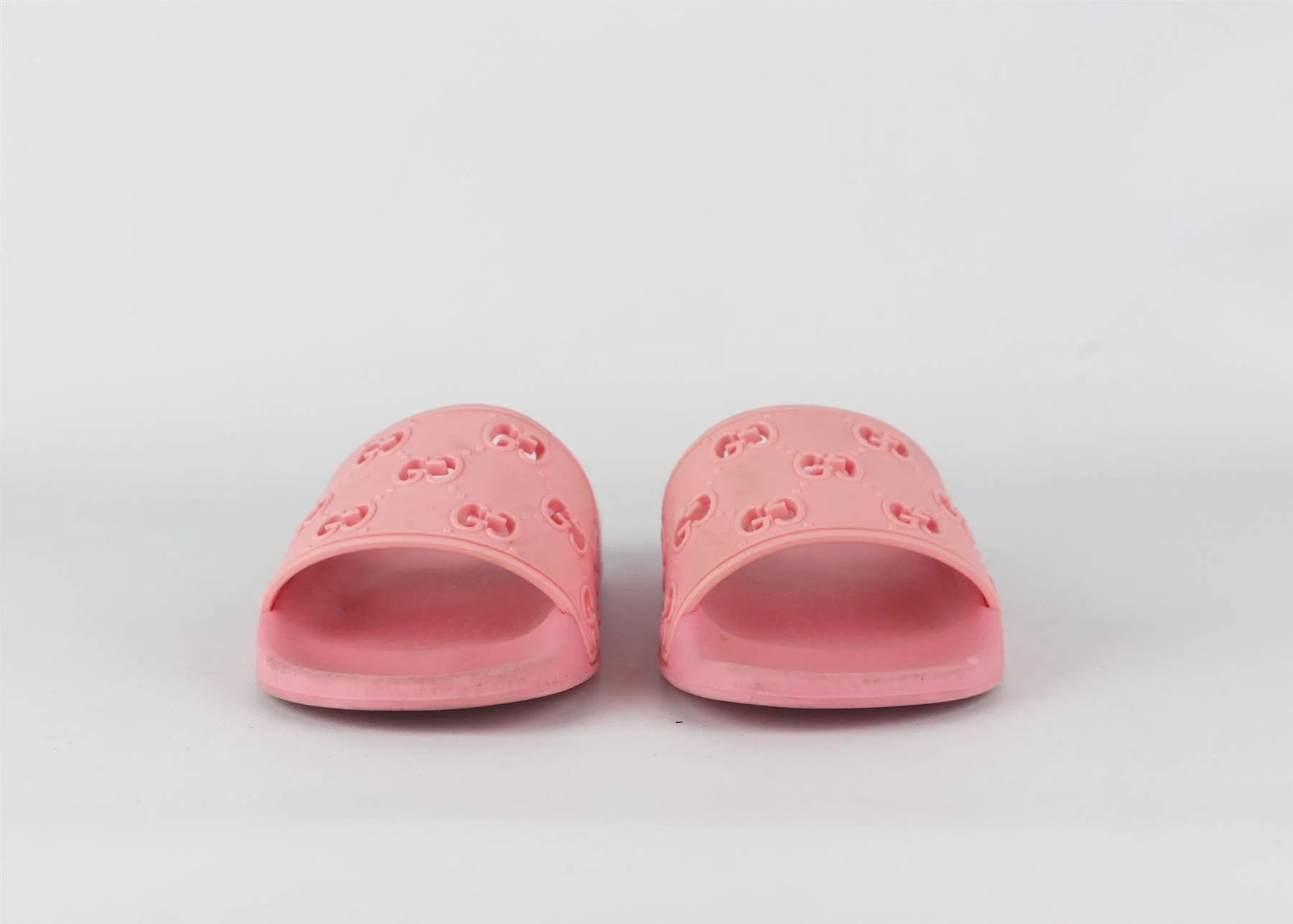 GUCCI KIDS GIRLS GG RUBBER SLIDES EU 29 UK 11 - Image 3