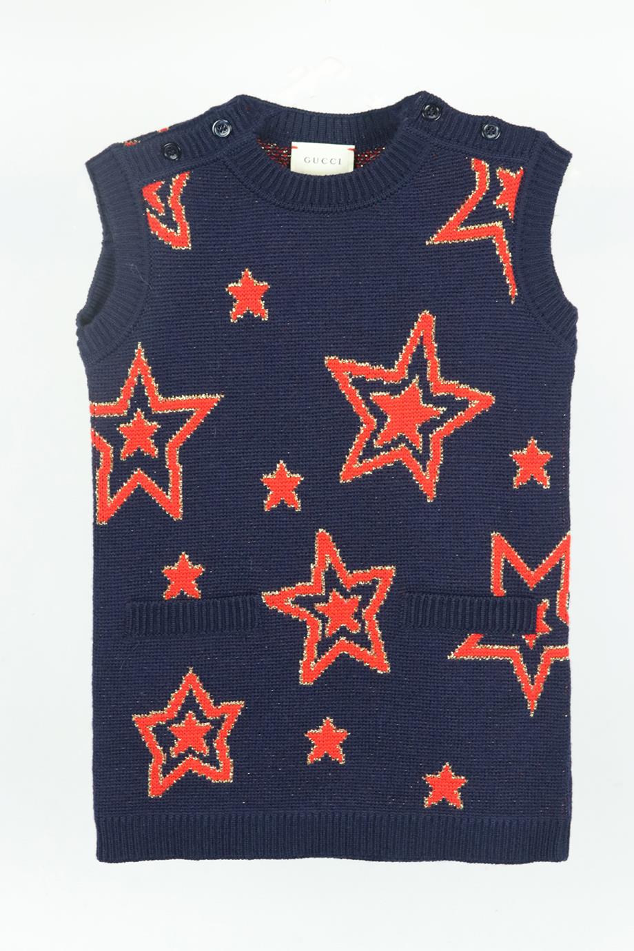 GUCCI KIDS GIRLS KNITTED DRESS 4 YEARS - Image 2