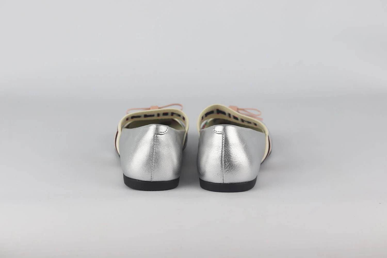 GUCCI KIDS GIRLS METALLIC LOGO LEATHER SHOES EU 28 UK 10 - Image 4