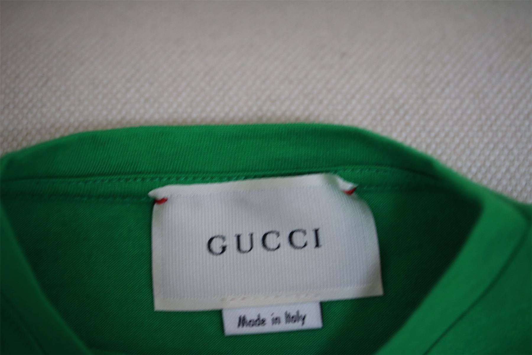 GUCCI KIDS GREEN BLIND FOR LOVE SHIRT 4 YEARS - Image 3