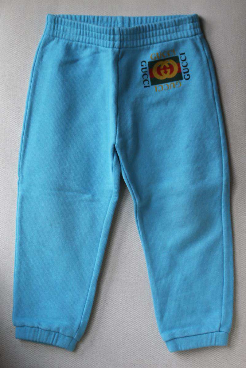 GUCCI KIDS UNISEX GG LOGO SWEATPANTS 36 MONTHS - Image 2