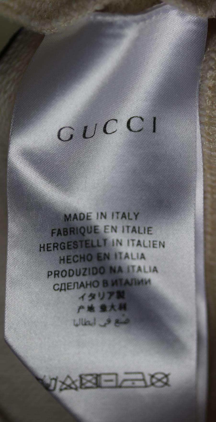 GUCCI KIDS UNISEX LOGO PRINTED COTTON SWEATSHIRT 36 MONTHS - Image 5