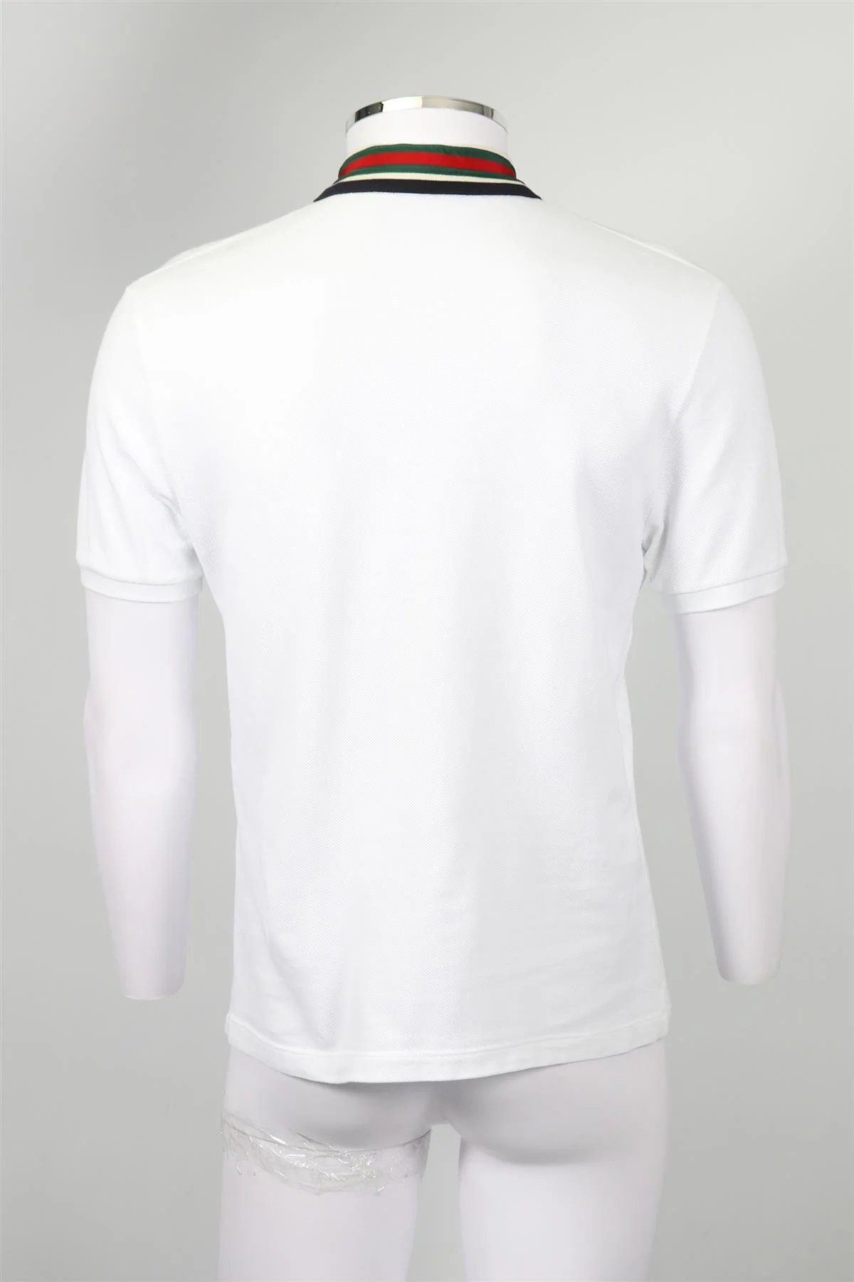 GUCCI MEN'S COTTON POLO SHIRT MEDIUM - Image 4