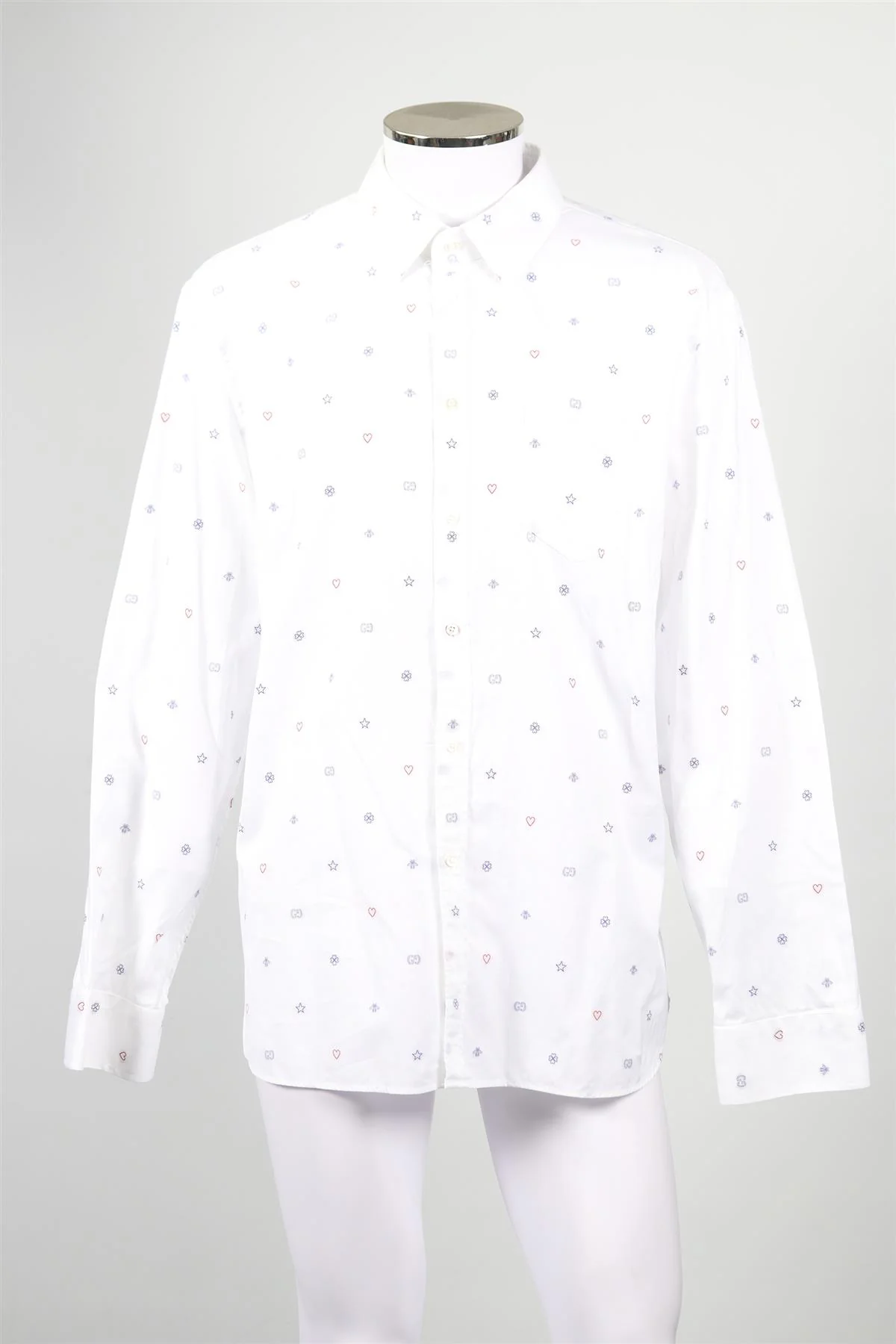 GUCCI MEN'S COTTON SHIRT IT 46 UK/US CHEST 36 - Image 2