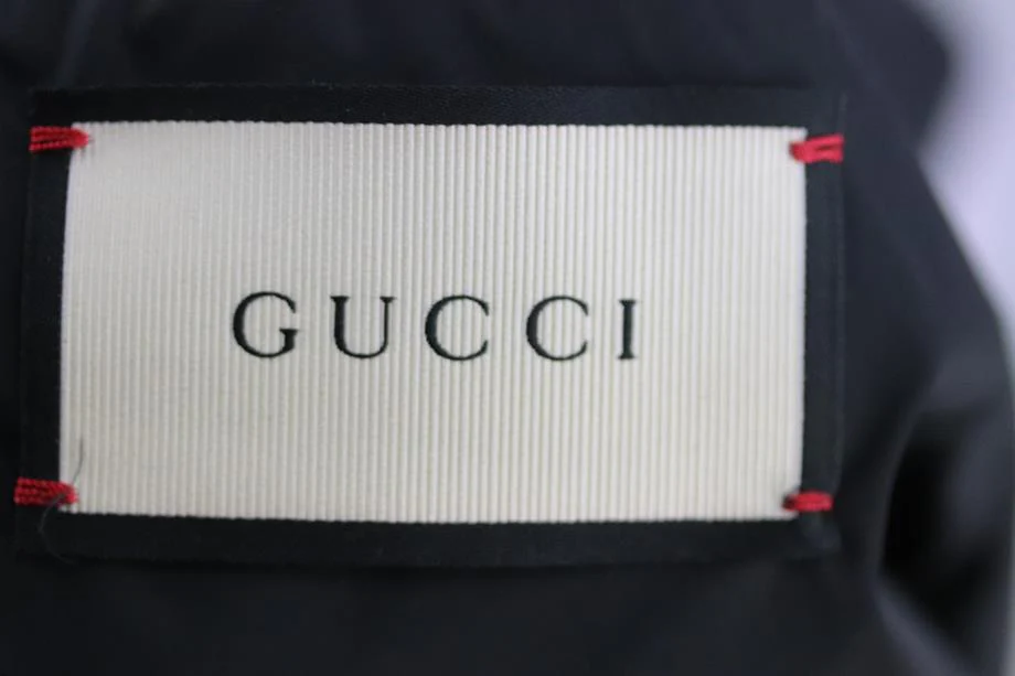 GUCCI MEN'S HOODED APPLIQUÉD SHELL JACKET IT 52 UK/US CHEST 42 - Image 4