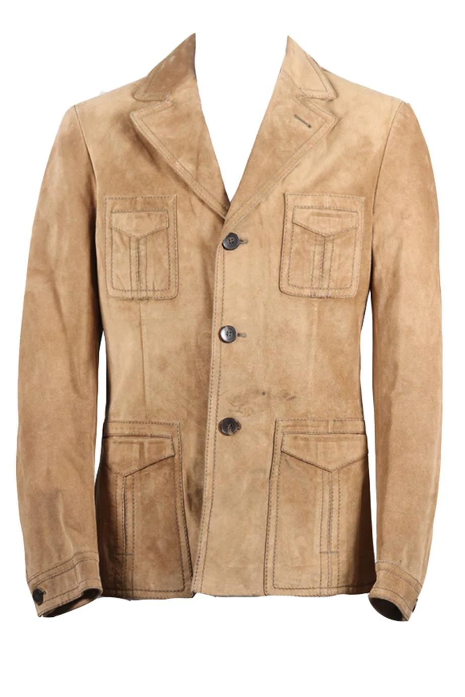 GUCCI MEN'S SUEDE JACKET IT 50 UK/US CHEST 40