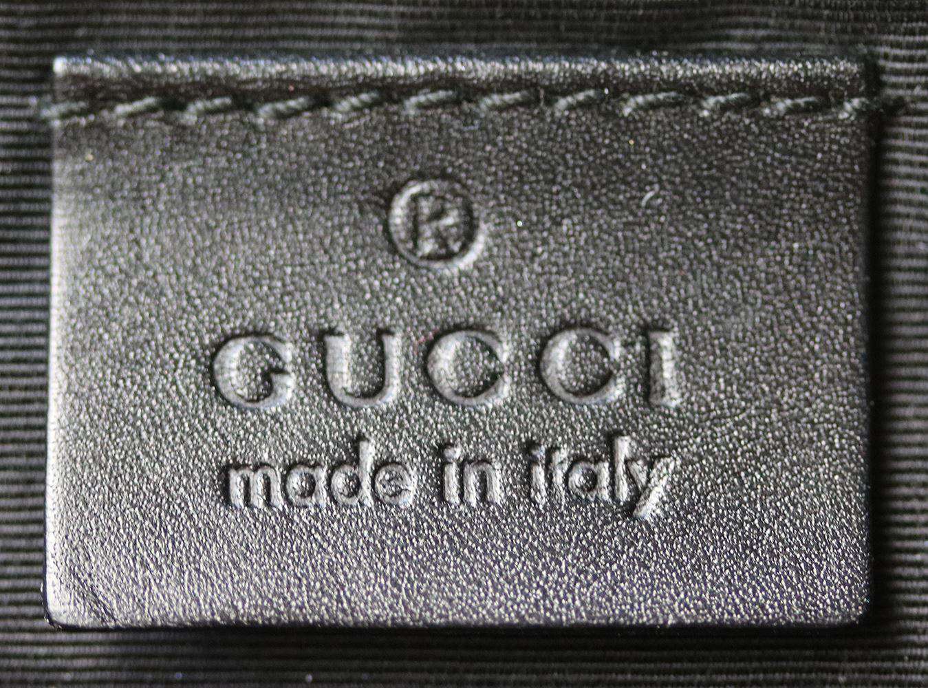GUCCI MONOGRAM CANVAS POCHETTE BAG - Image 6