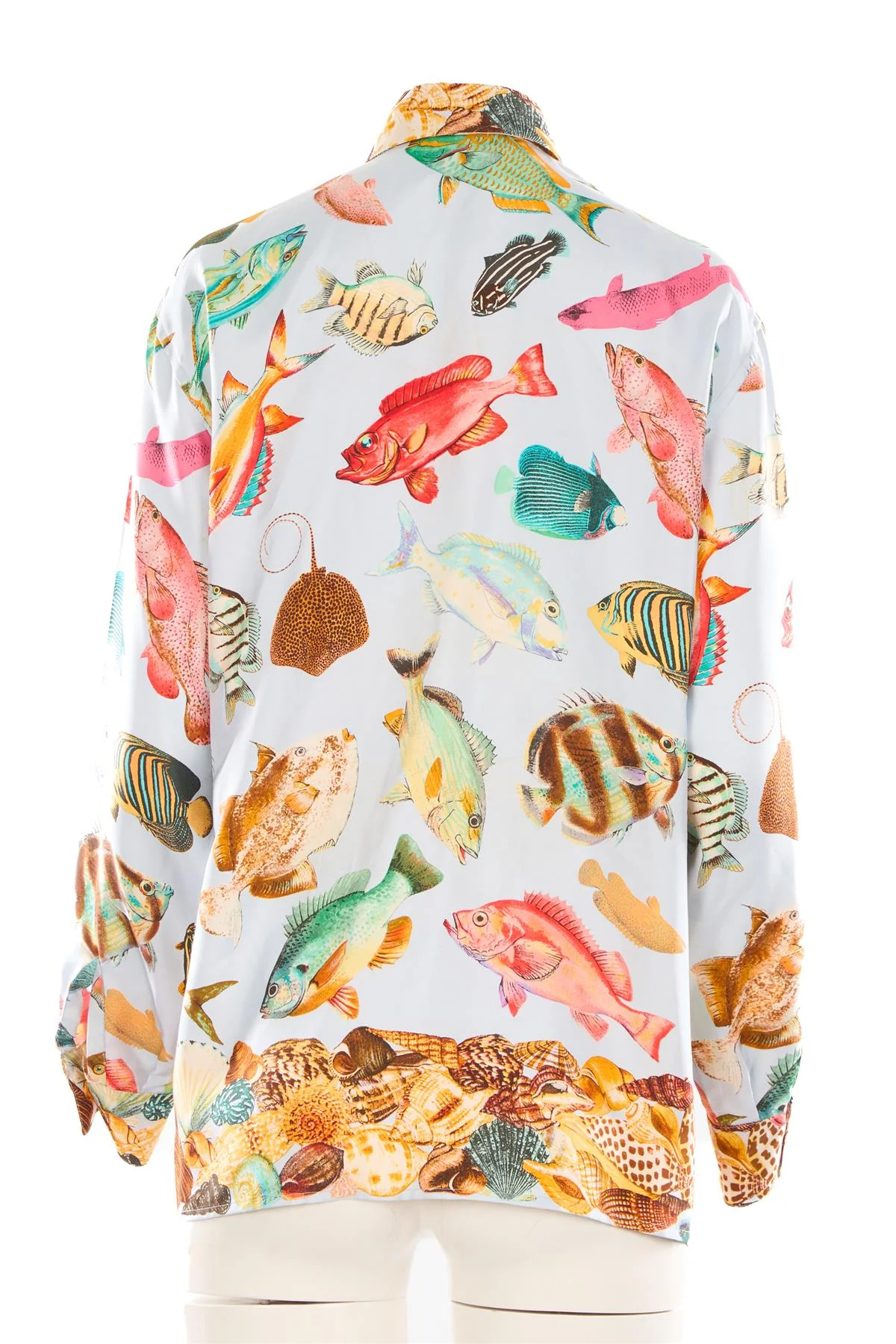 GUCCI MULTI 1992 SILK SHIRT IT 46 - Image 4
