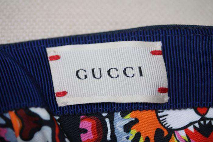 GUCCI NAVY BLUE WOLF CAP 52CM 4-6 YEARS - Image 4
