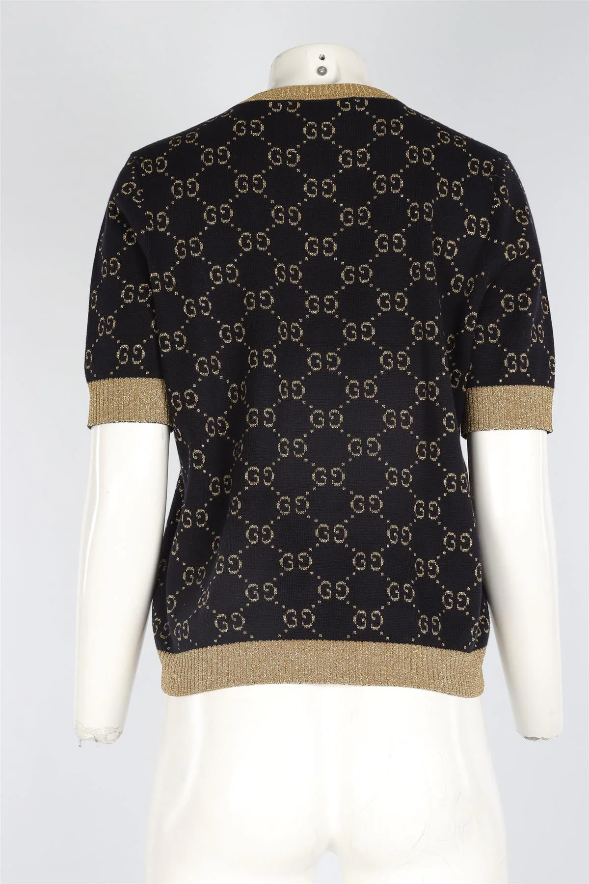GUCCI NAVY GG COTTON TOP LARGE - Image 4