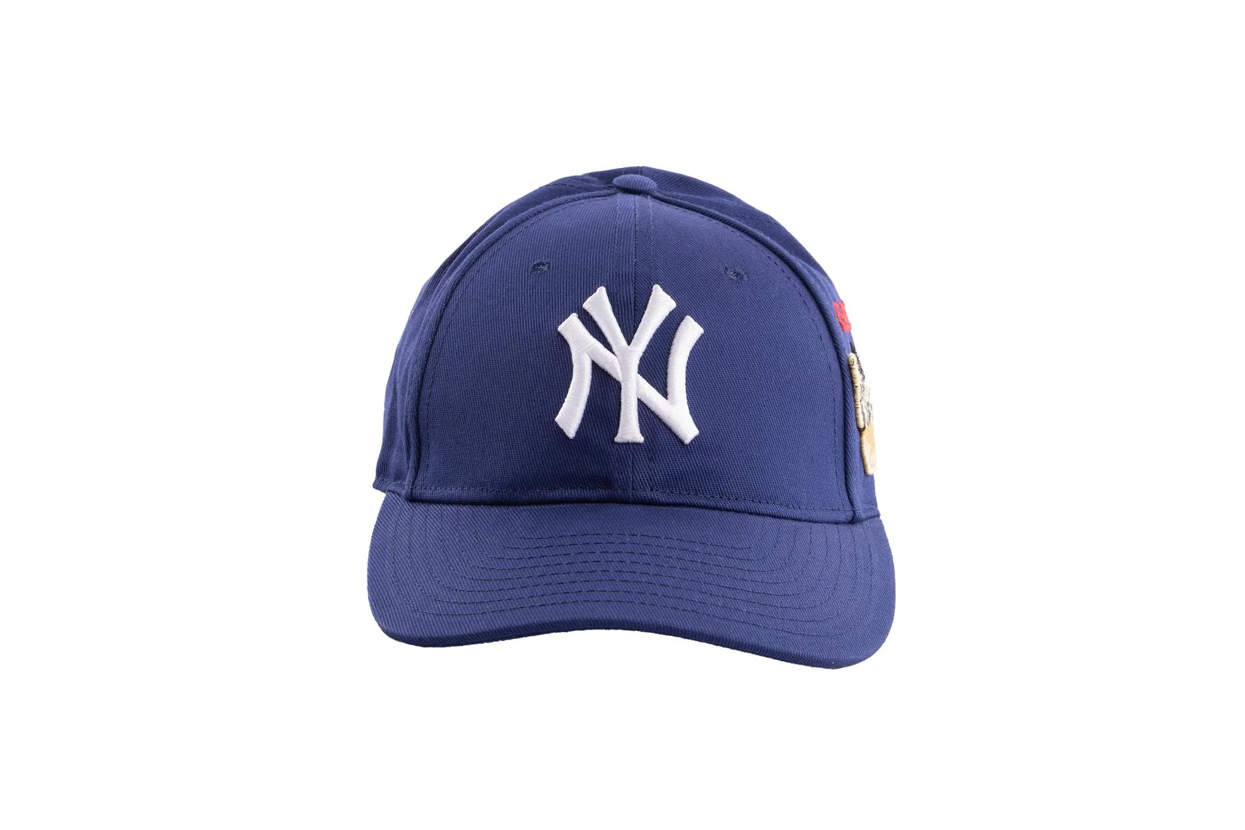 GUCCI + NEW YORK YANKEES BLUE COTTON BASEBALL CAP 57-61 CM - Image 3