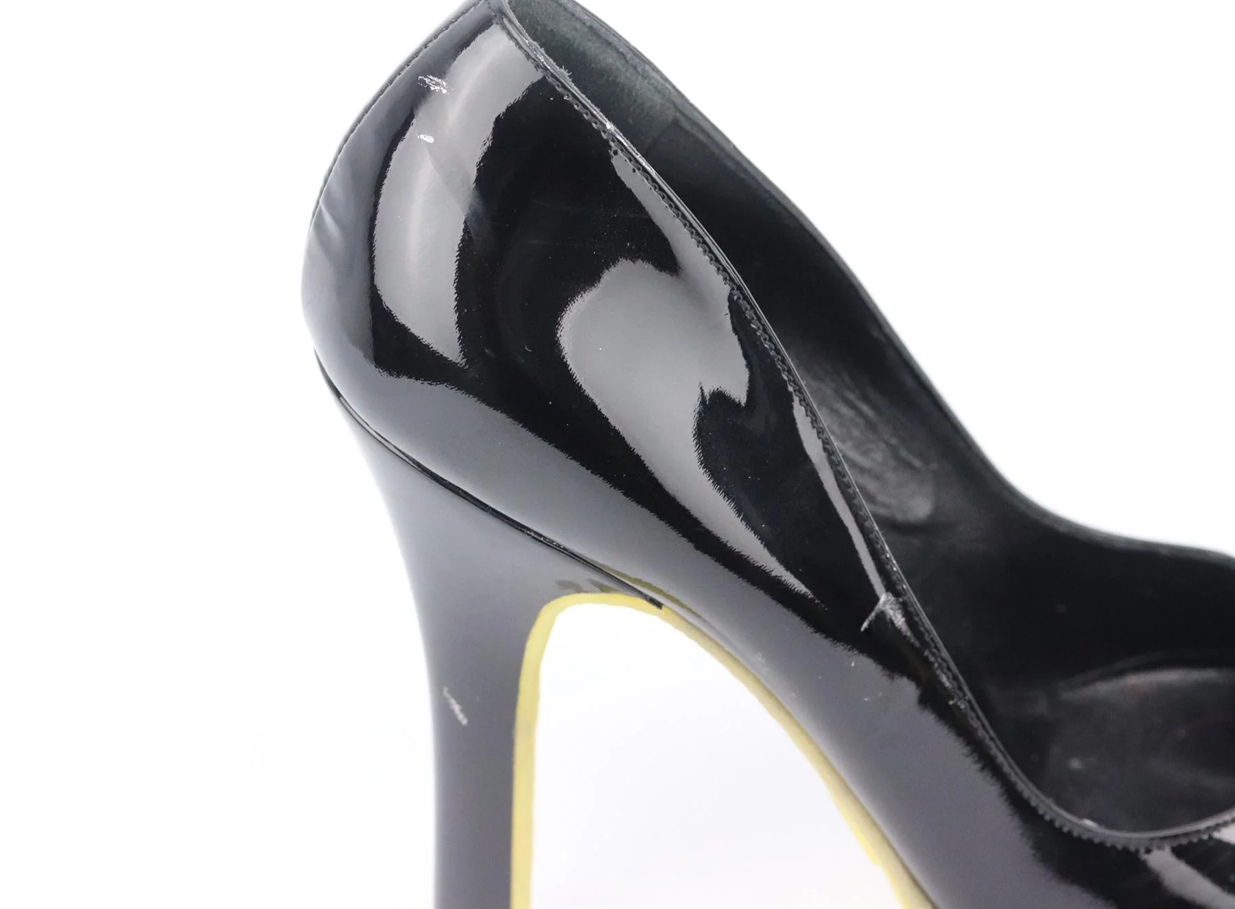 GUCCI PATENT LEATHER PUMPS EU 37 UK 4 US 7 - Image 3