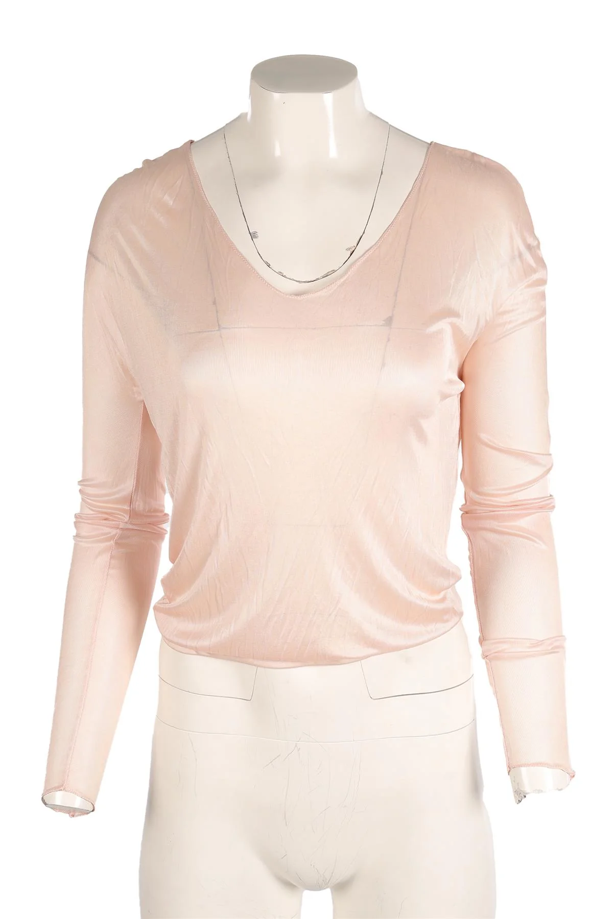 GUCCI PINK JERSEY TOP SMALL - Image 2