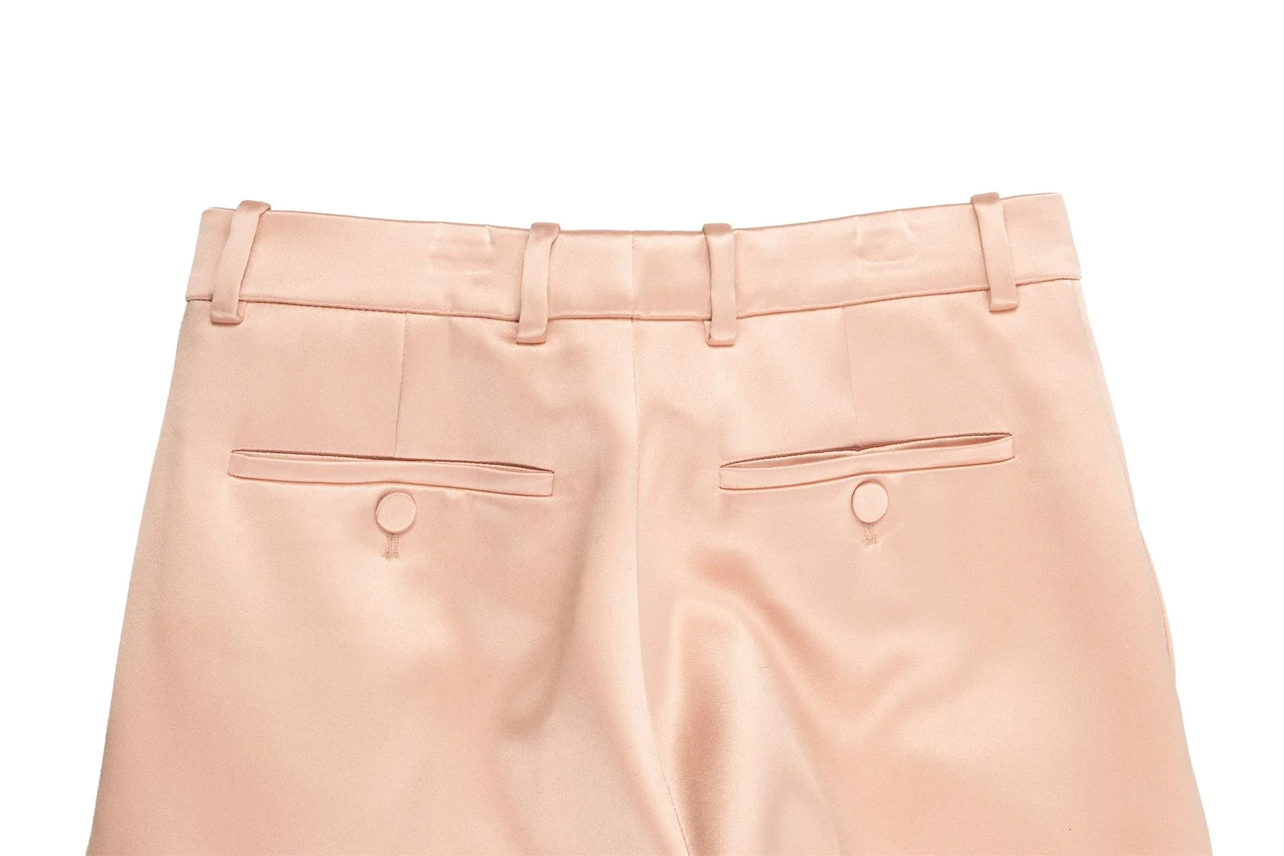 GUCCI PINK SILK STRAIGHT LEG PANTS IT 36 UK 4 - Image 5