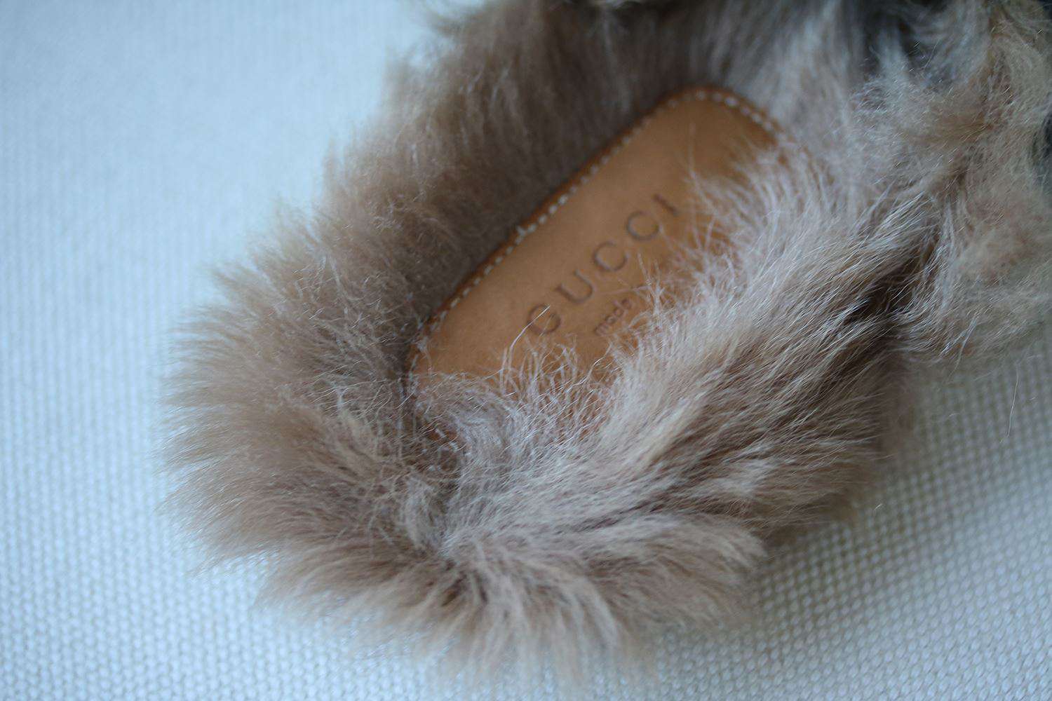 GUCCI PRINCETOWN APPLIQUÉD EMBELLISHED LEATHER SLIPPERS EU 38 UK 5 US 8 - Image 7