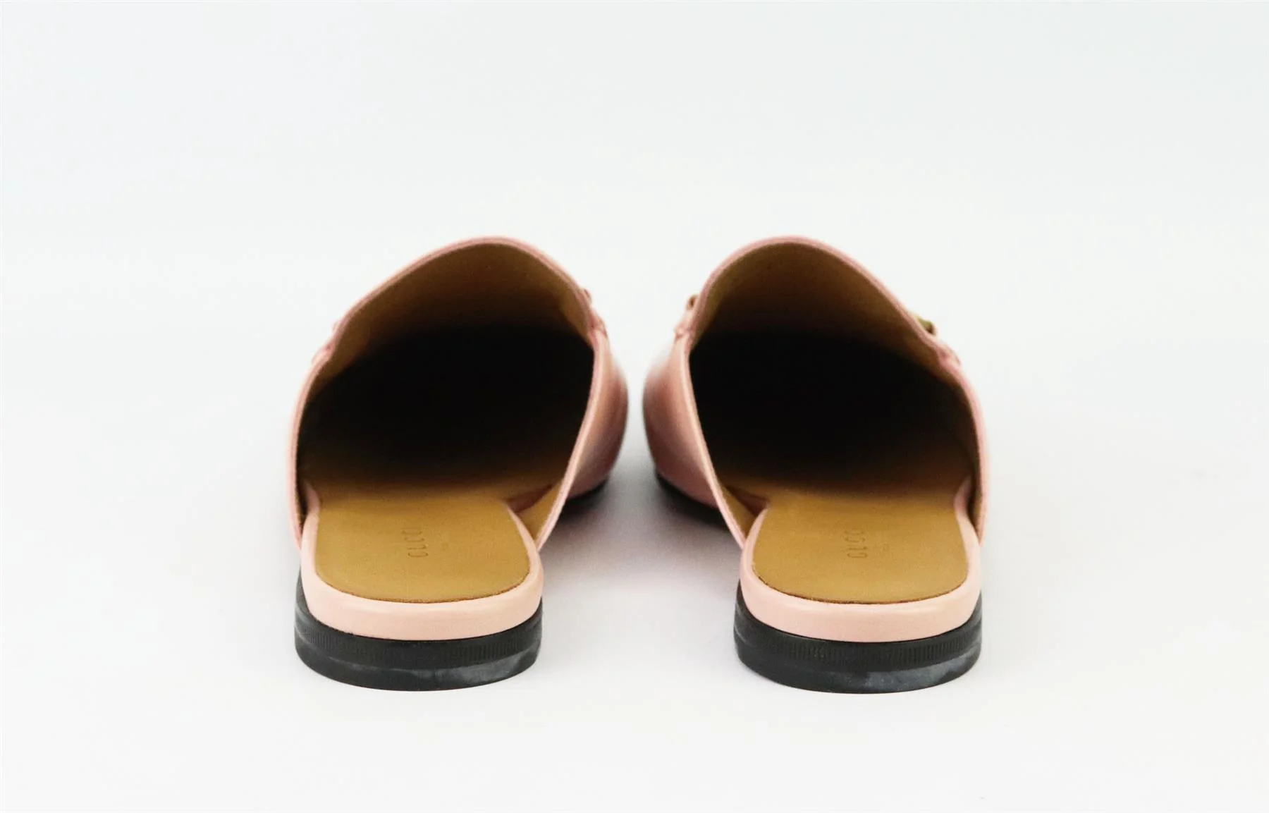 GUCCI PRINCETOWN HORSEBIT DETAILED LEATHER SLIPPERS EU 38 UK 5 US 8 - Image 4