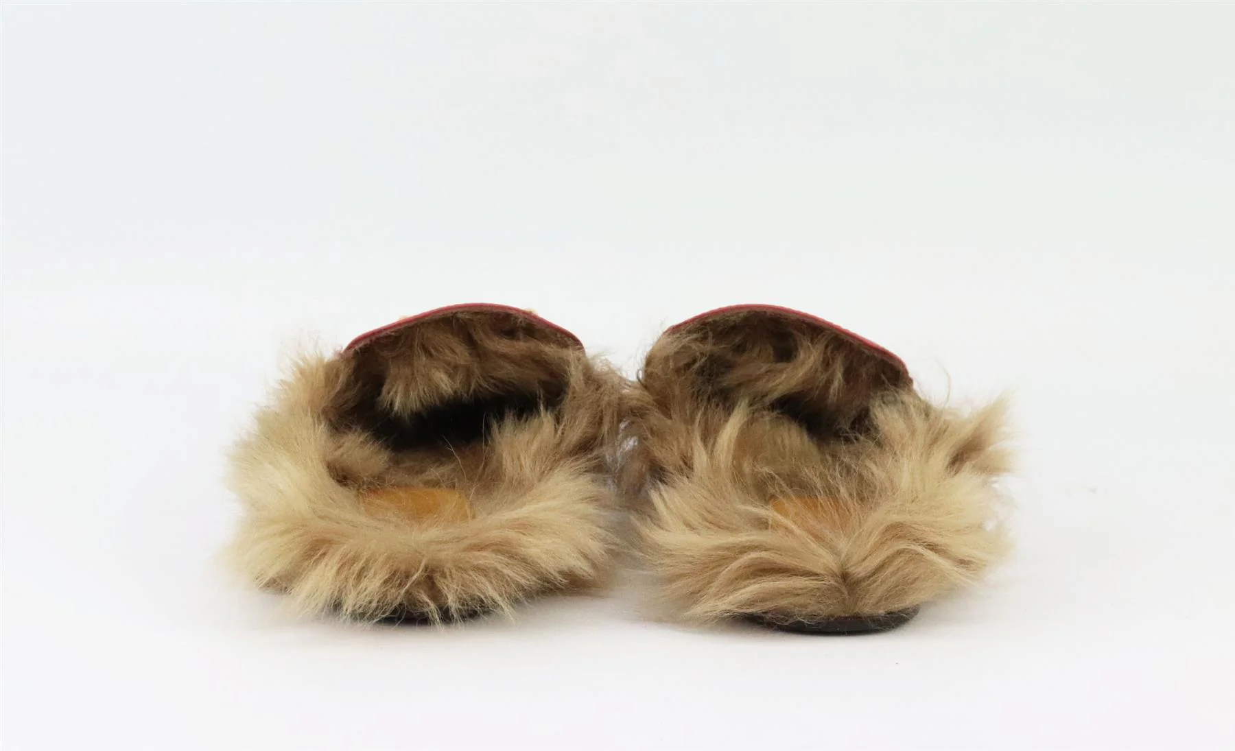 GUCCI PRINCETOWN SHEARLING LINED LEATHER SLIPPERS EU 38 UK 5 US 8 - Image 4