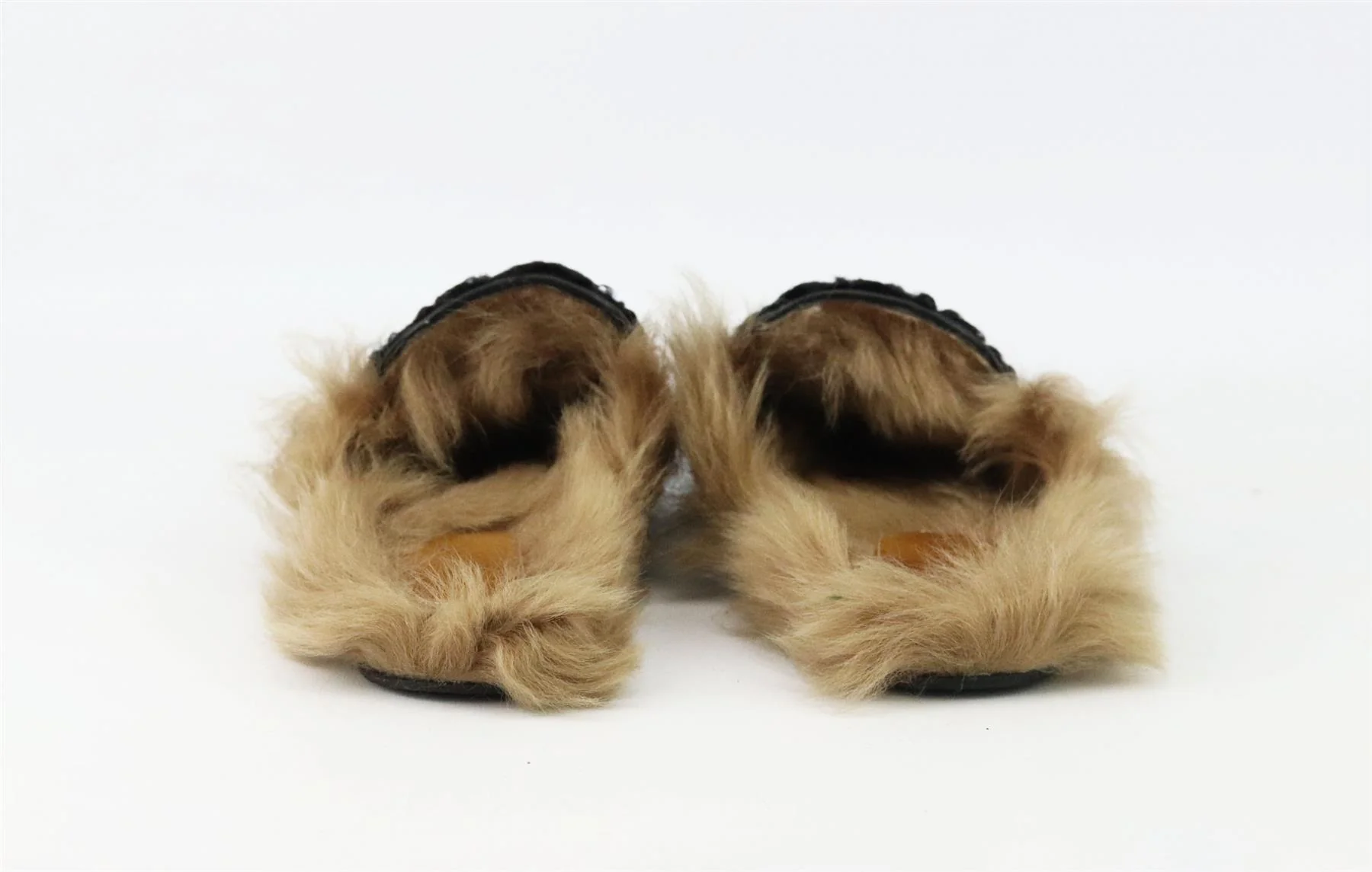 GUCCI PRINCETOWN SHEARLING LINED PERSIAN LAMB SLIPPERS EU 39 UK 6 US 9 - Image 4