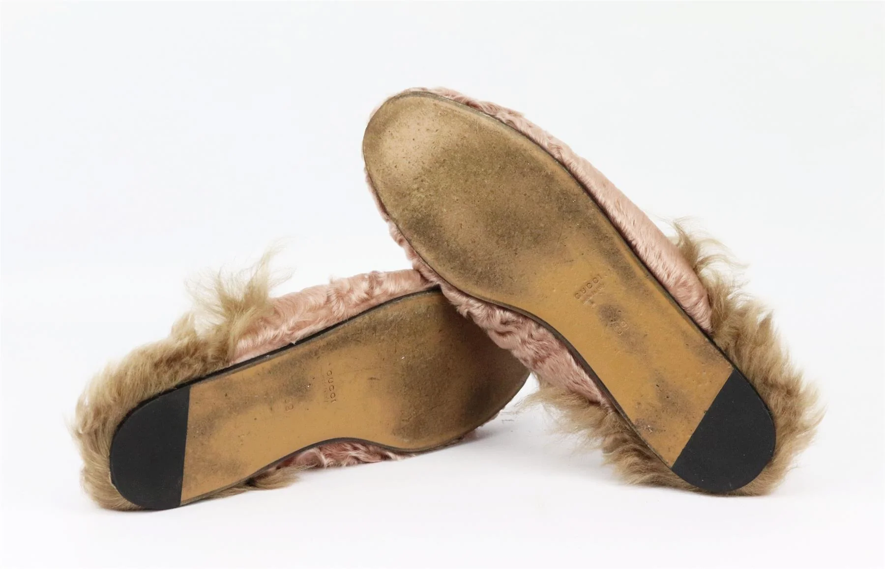 GUCCI PRINCETOWN SHEARLING LINED PERSIAN LAMB SLIPPERS EU 39 UK 6 US 9 - Image 5