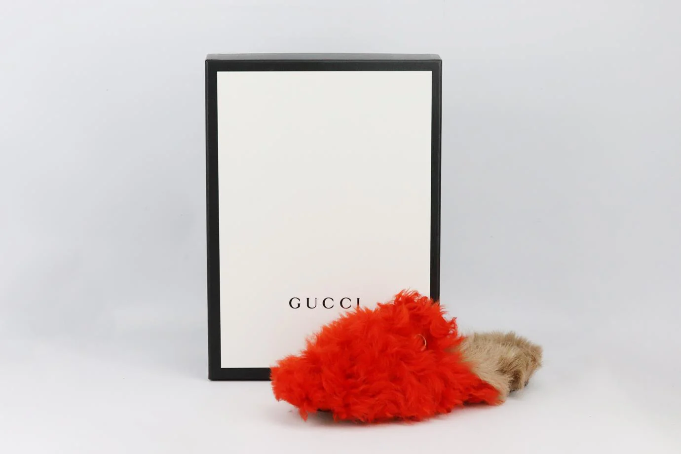 GUCCI PRINCETOWN TWO TONE SHEARLING SLIPPERS EU 38.5 UK 5.5 US 8.5 - Image 7