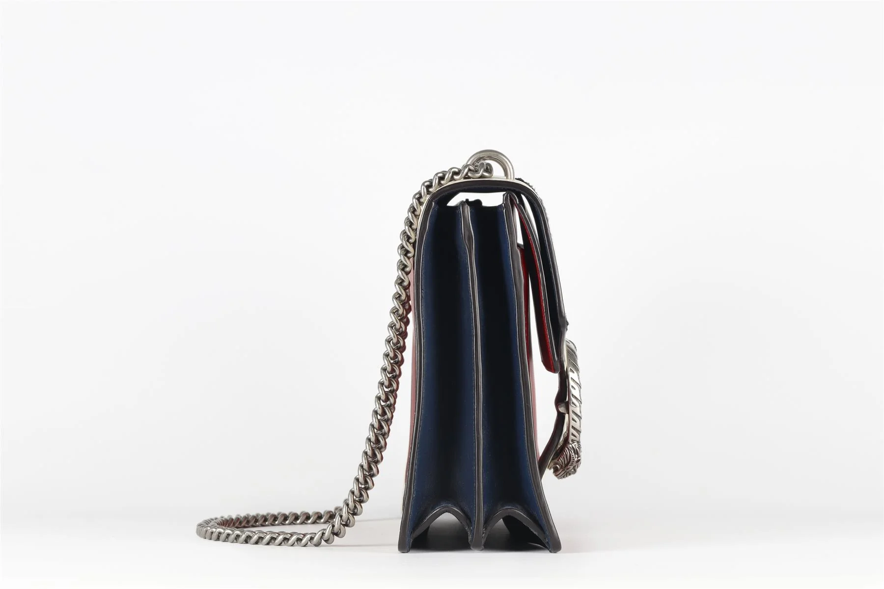 GUCCI RED DIONYSUS MEDIUM LEATHER SHOULDER BAG - Image 5