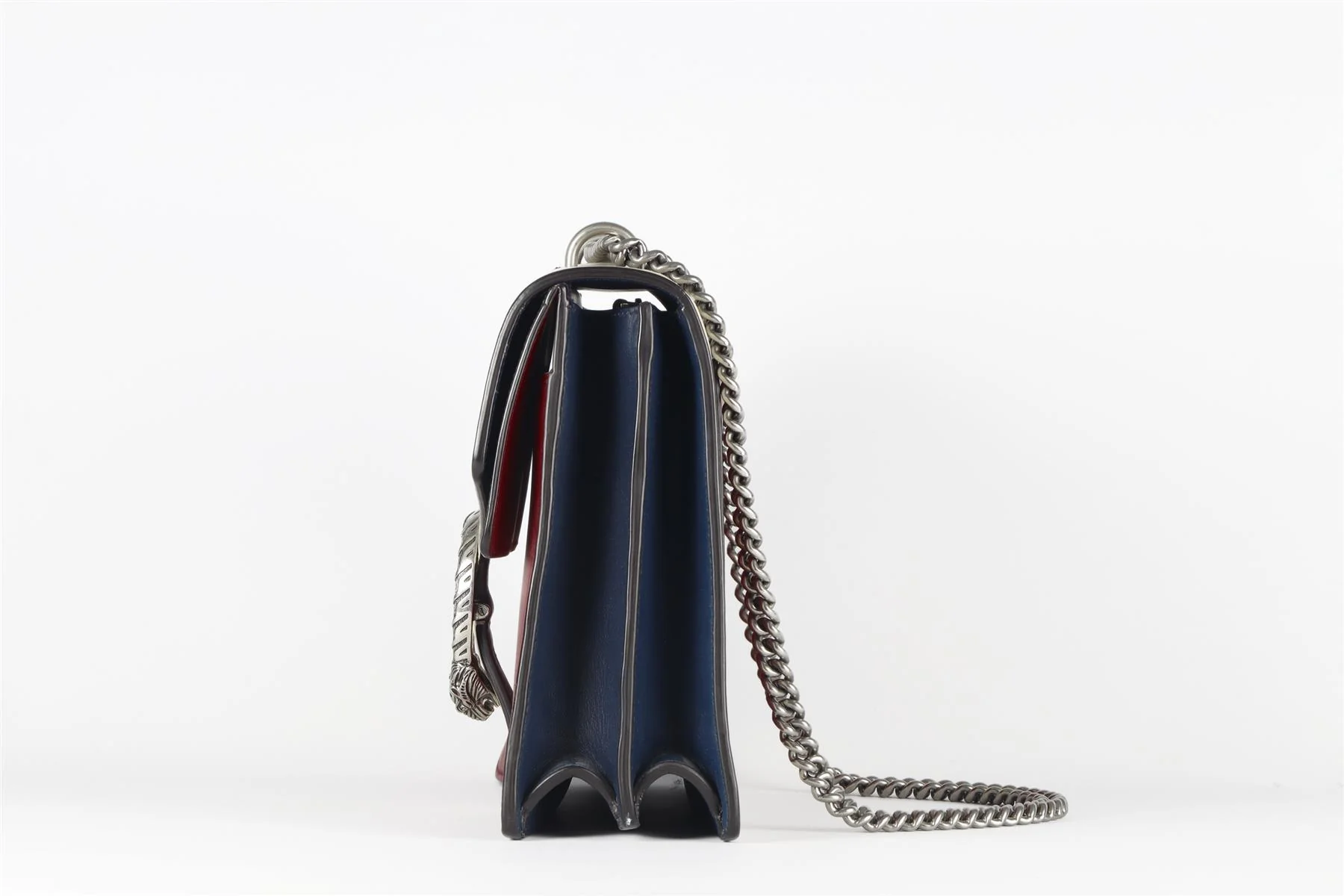 GUCCI RED DIONYSUS MEDIUM LEATHER SHOULDER BAG - Image 6