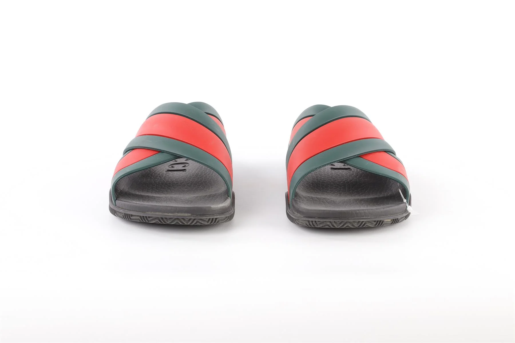 GUCCI RED KIDS BOYS SLIDES EU 36 UK 3.5 US 4 - Image 3