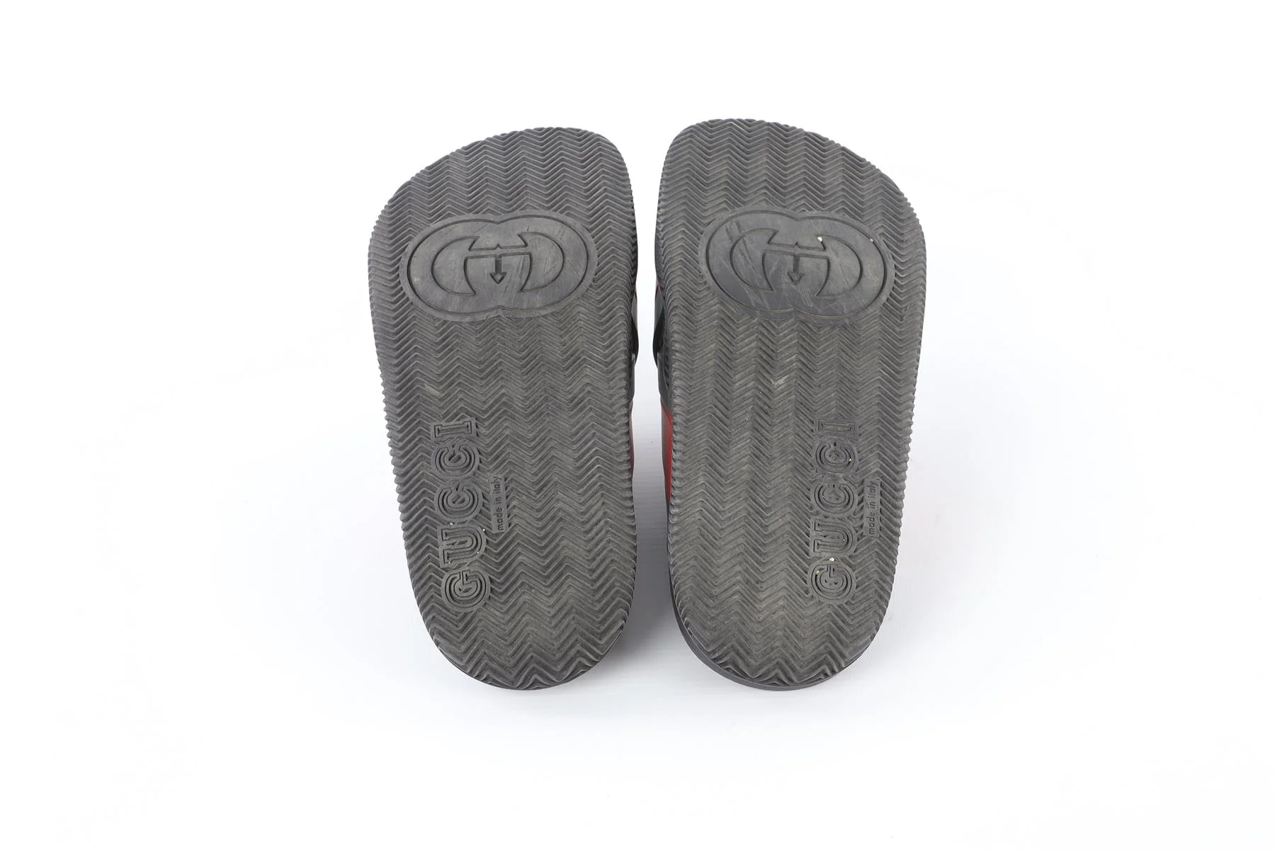 GUCCI RED KIDS BOYS SLIDES EU 36 UK 3.5 US 4 - Image 5