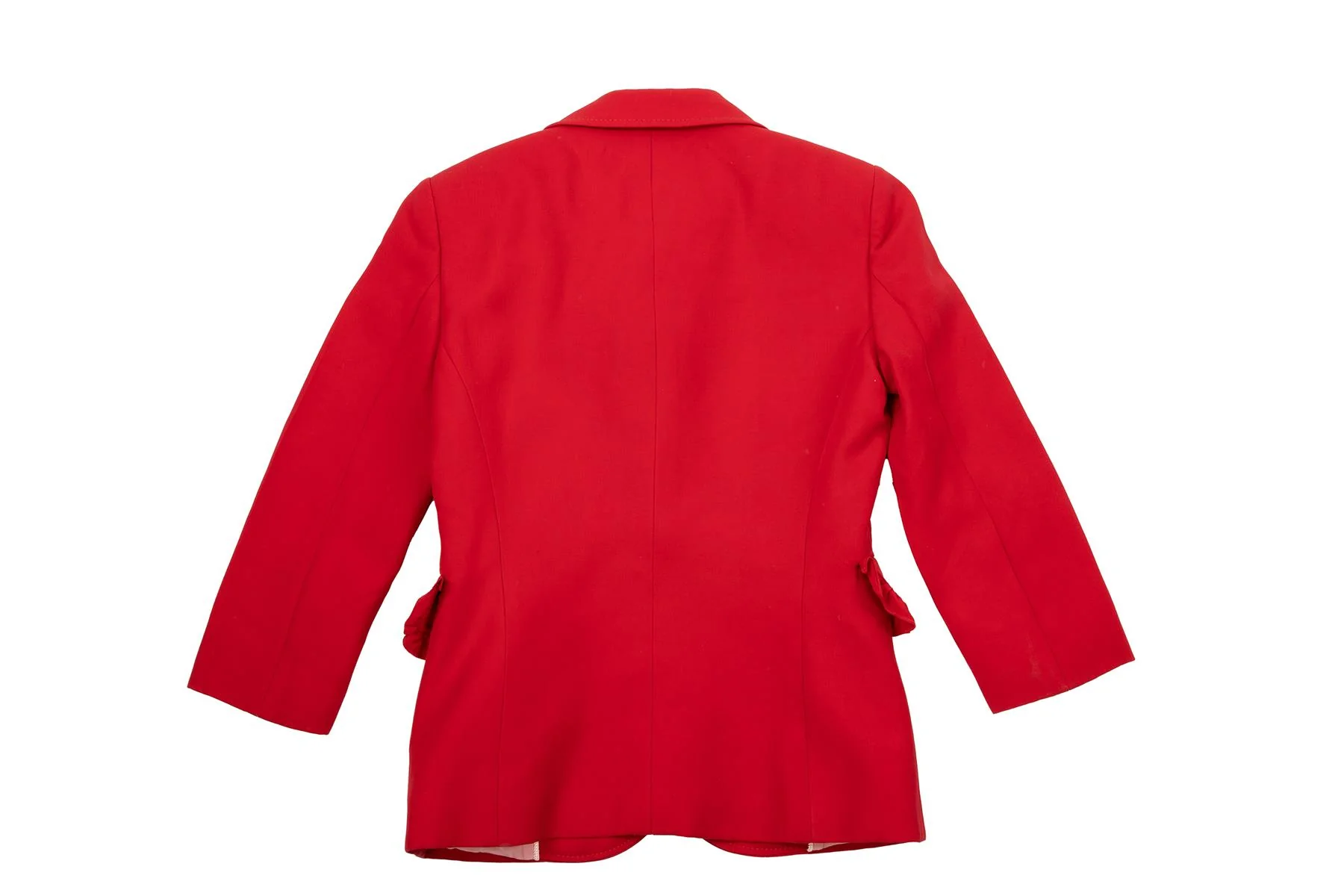 GUCCI RED SILK JACKET IT 38 UK 6 - Image 3