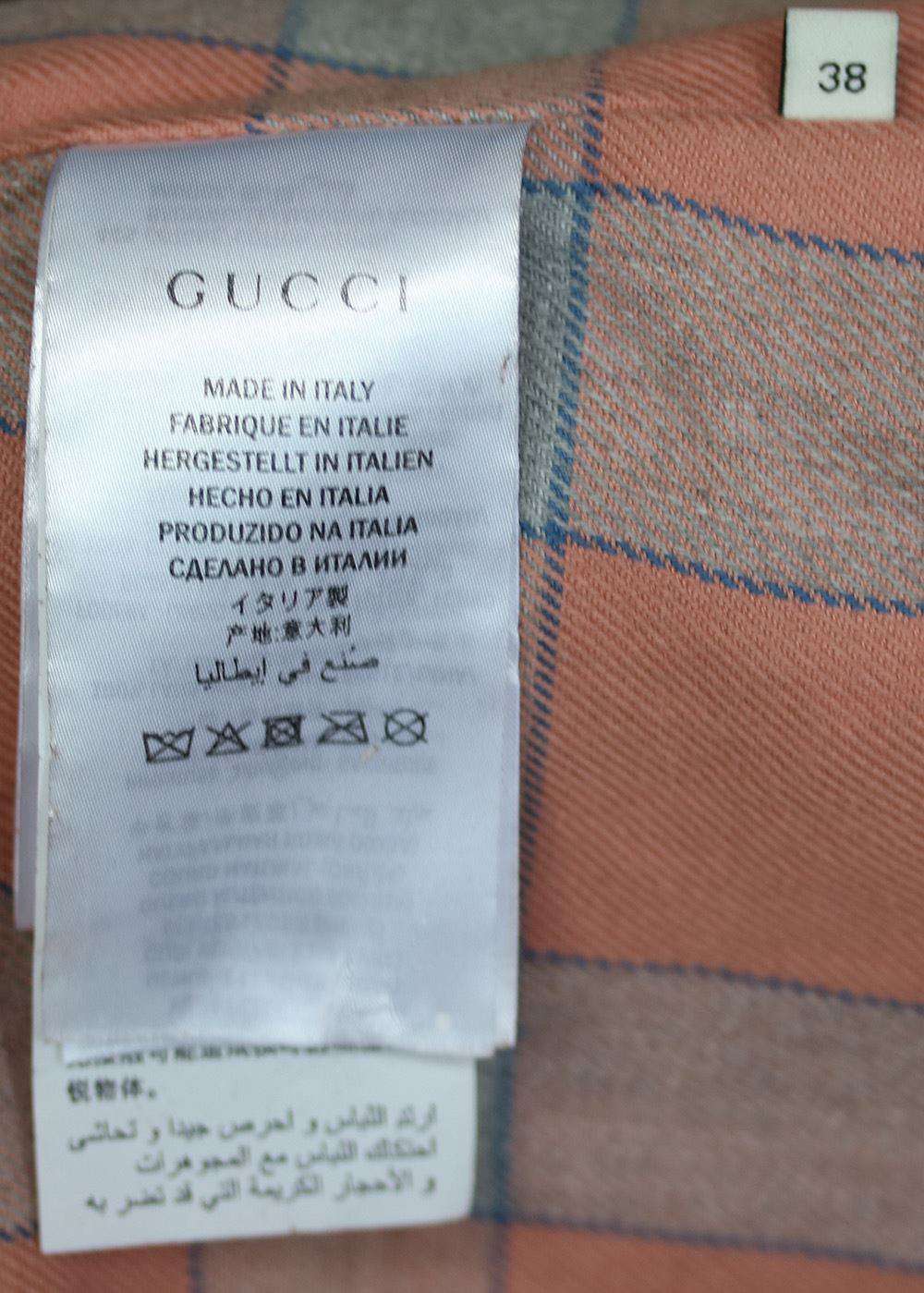 GUCCI SUEDE FRINGE BOMBER JACKET IT 38 UK 6 - Image 7