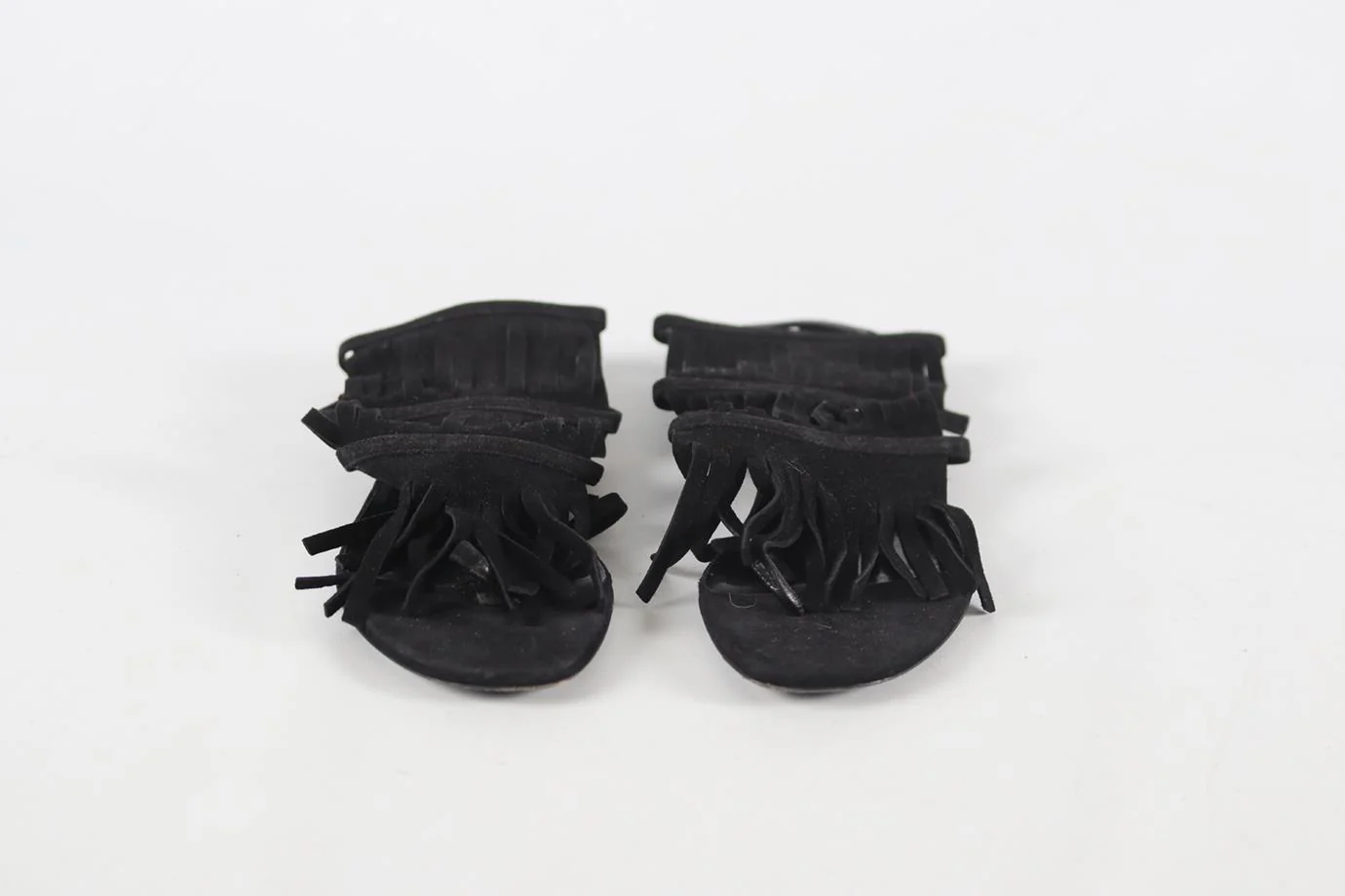 GUCCI SUEDE SANDALS EU 37 UK 4 US 7 - Image 3