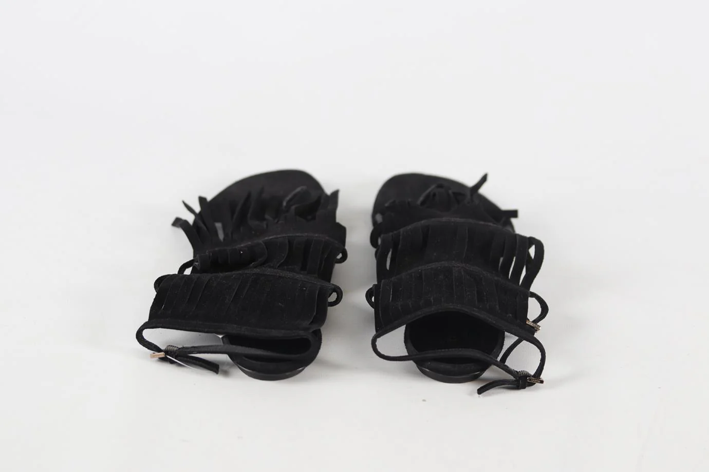 GUCCI SUEDE SANDALS EU 37 UK 4 US 7 - Image 4