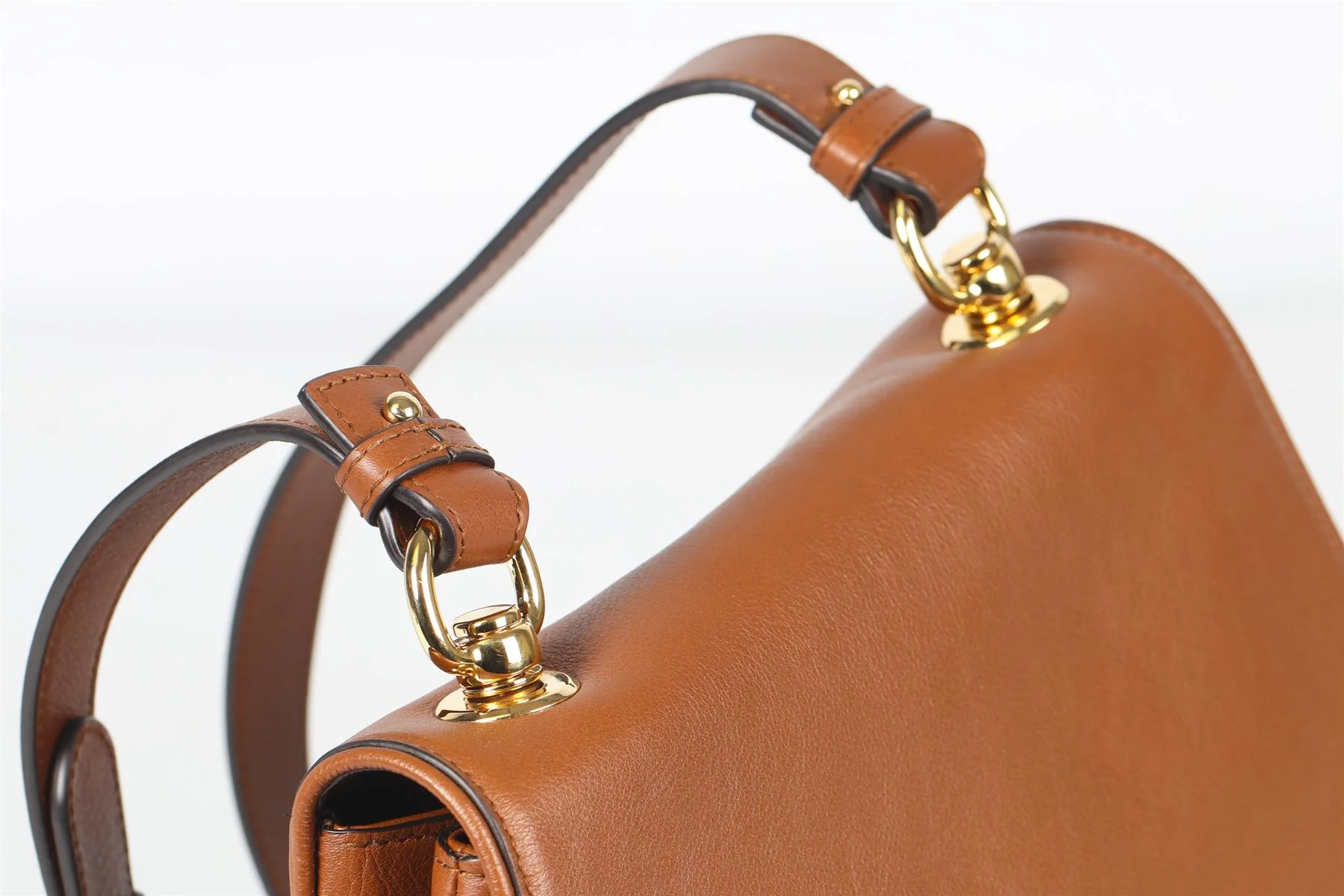 GUCCI TAN BLONDIE MEDIUM GG LEATHER SHOULDER BAG - Image 10