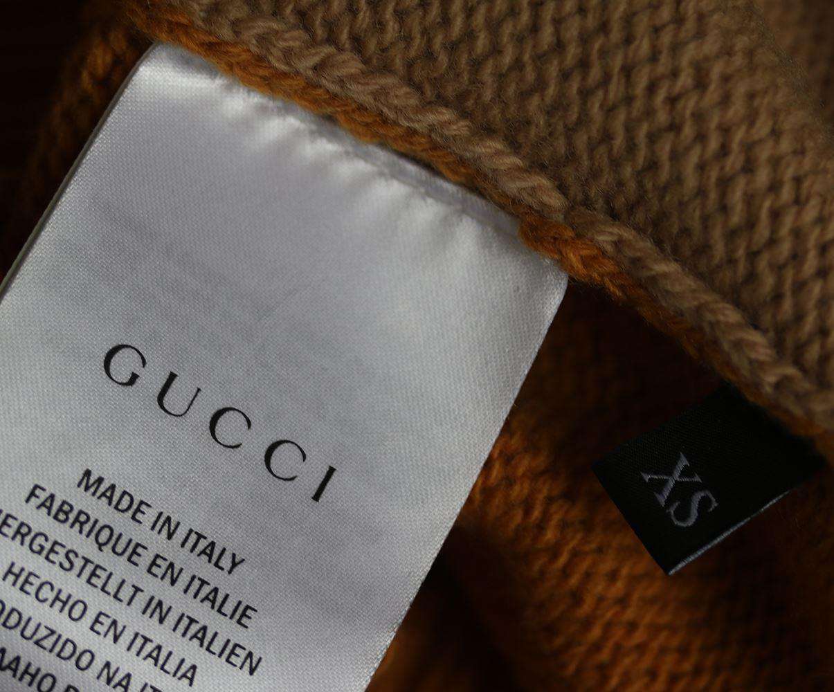 GUCCI TIGER INTARSIA WOOL SWEATER XSMALL - Image 6