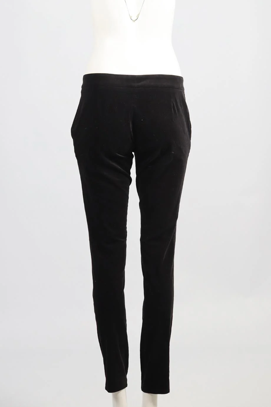 GUCCI VELVET STRAIGHT LEG PANTS IT 40 UK 8 - Image 4