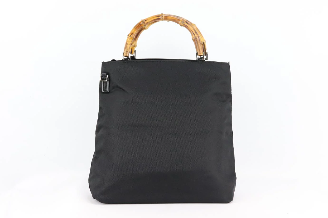 GUCCI VINTAGE BAMBOO SHELL BAG - Image 4