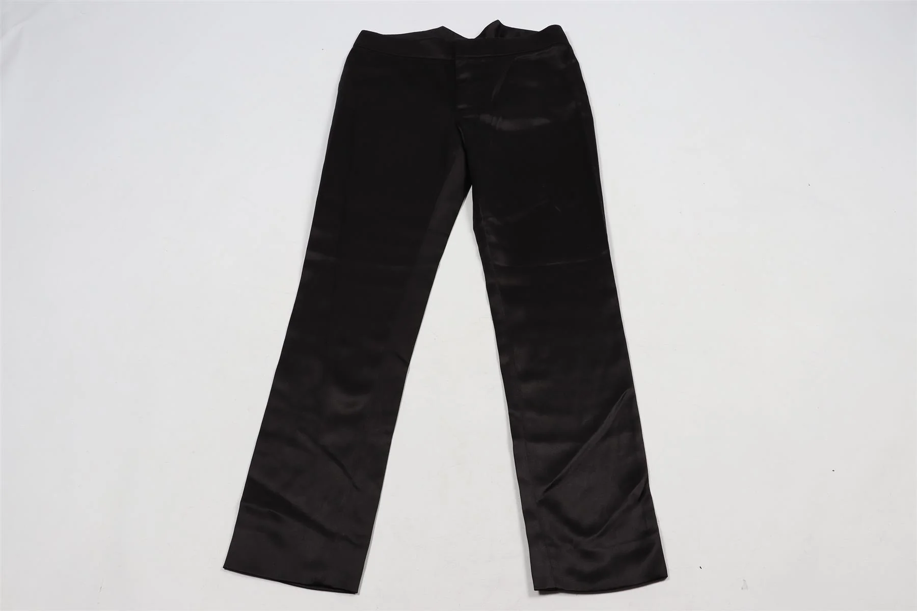 GUCCI VINTAGE SILK BLEND SKINNY PANTS IT 38 UK 6 - Image 2