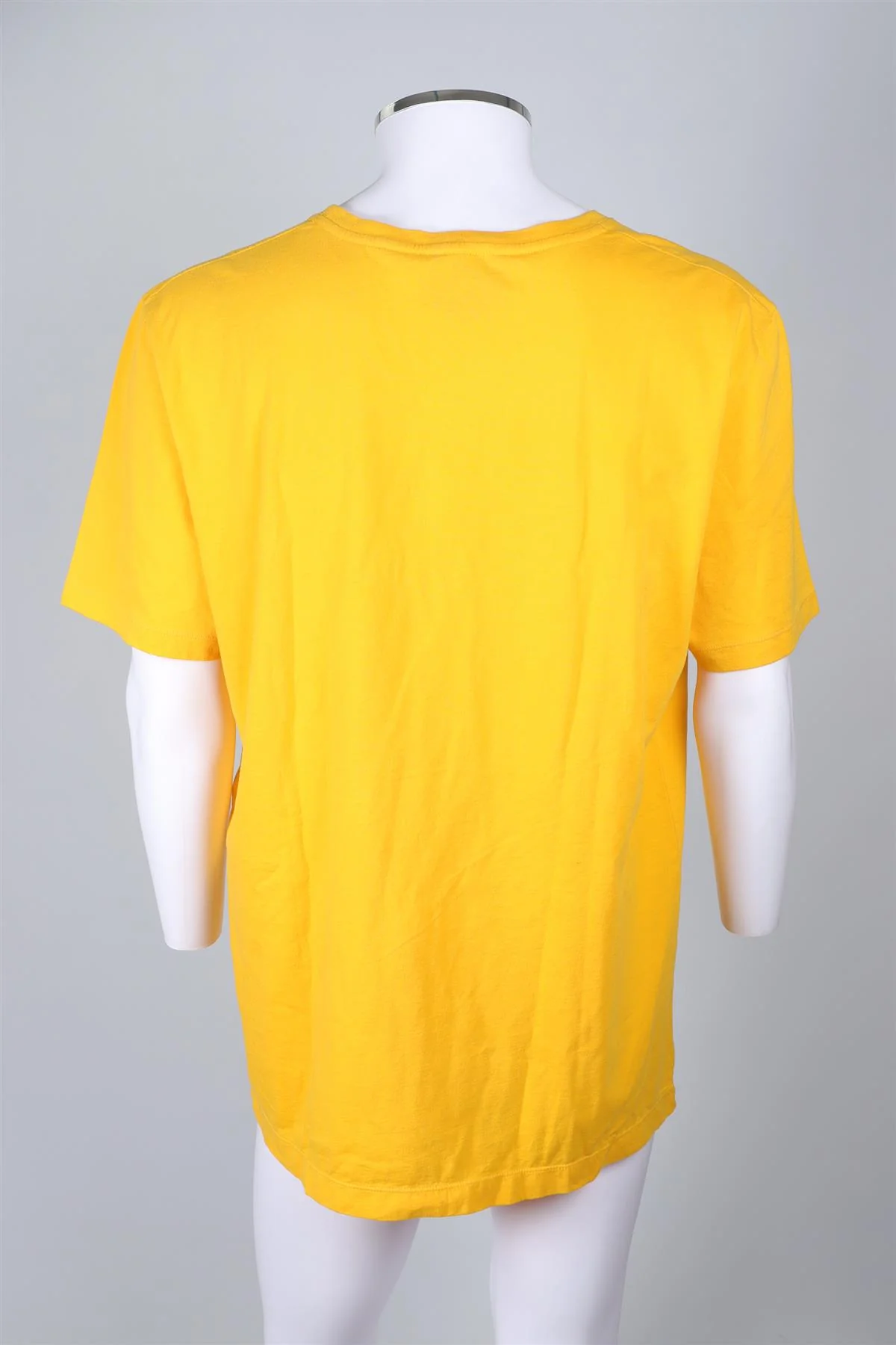 GUCCI YELLOW MEN'S COTTON T-SHIRT XXLARGE - Image 4