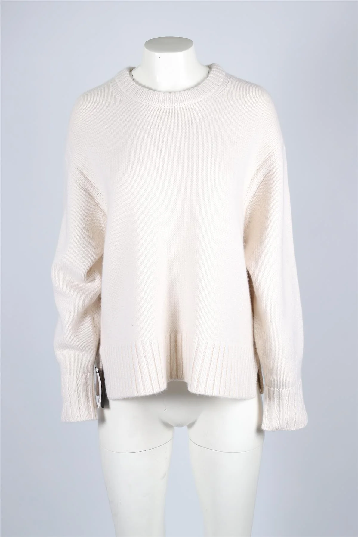 GUEST IN RESIDENCE CREAM CASHMERE SWEATER MEDIUM - Image 2
